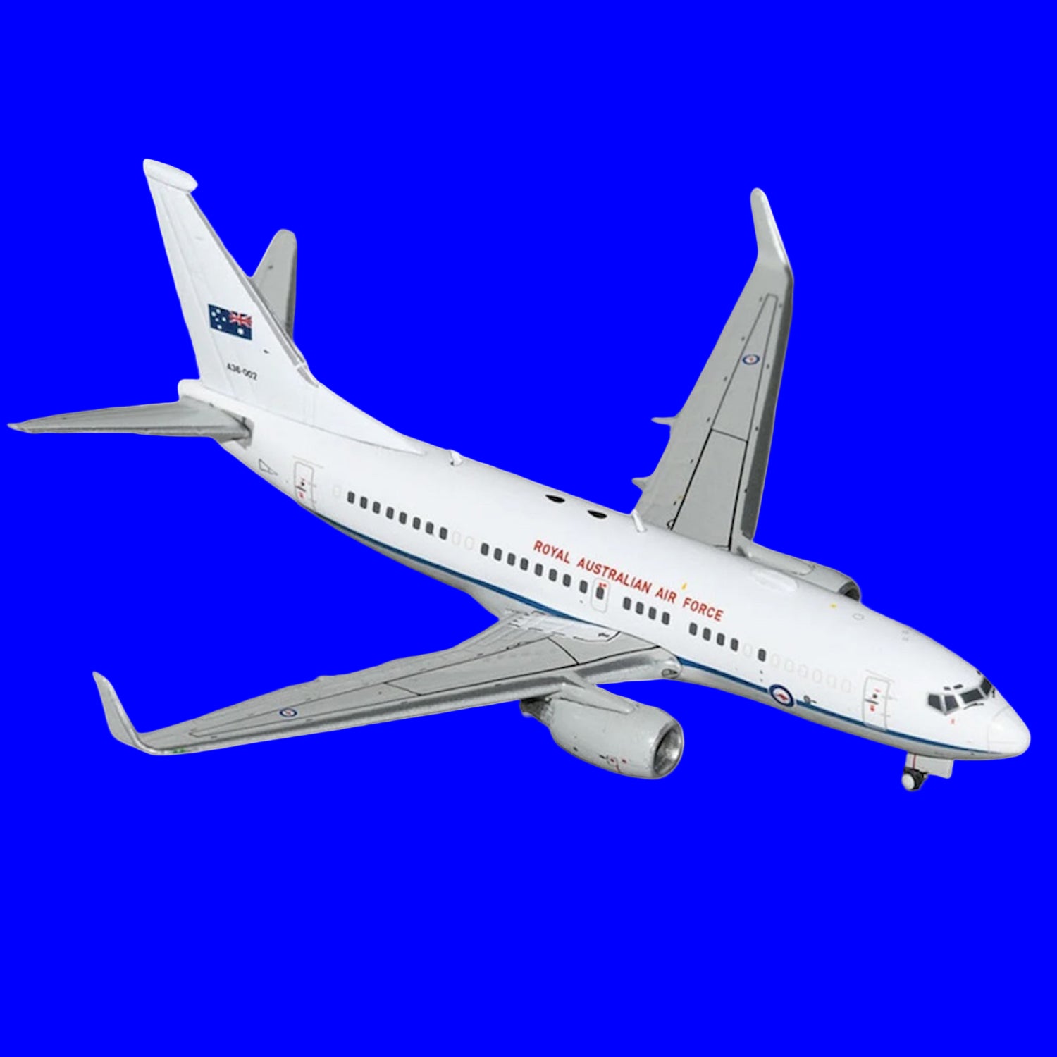 Celebrate a century of Australian aviation excellence with this striking 1/200 scale B737-700S from Gemini Jets, featuring the iconic RAAF '100 Years' livery on aircraft A36-001. www.defenceqstore.com.au