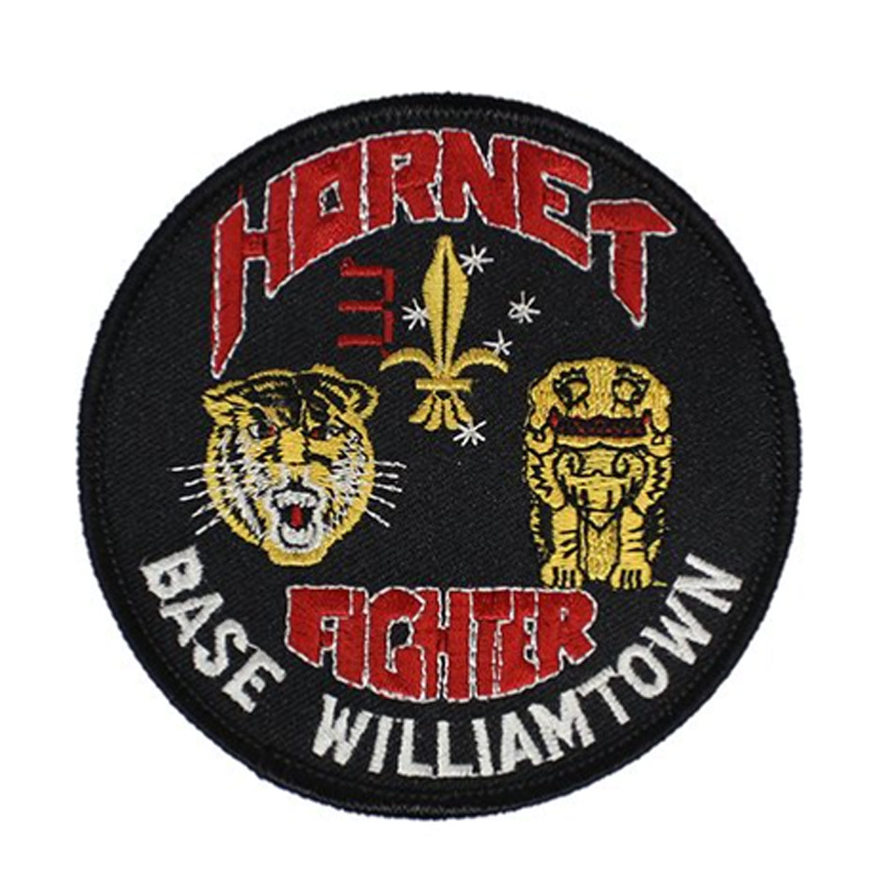 This patch features the iconic Tiger head of the 2nd Operational Conversion Unit, along with the No 77 Squadron's Lion emblem, nicknamed the "grumpy monkey". The number 3 is a nod to the A3-3, the first Australian variant. Measuring at 88 x 93 mm, this woven cloth patch is a must-have for any passionate collector. www.defenceqstore.com.au