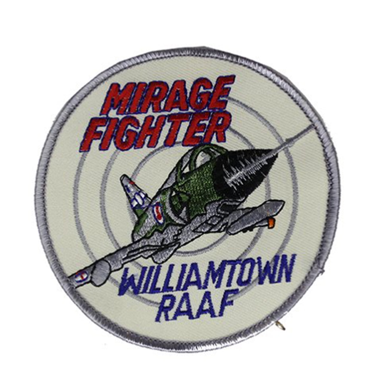 Experience the legacy of RAAF Williamtown with the iconic Mirage Fighter Patch! This 9.5cm x 9.5cm patch commemorates the squadron of Dassault Mirage aircraft that called the base home from 1961 to 1983. Add it to your collection and feel the power and pride of this historic military base. www.defenceqstore.com.au