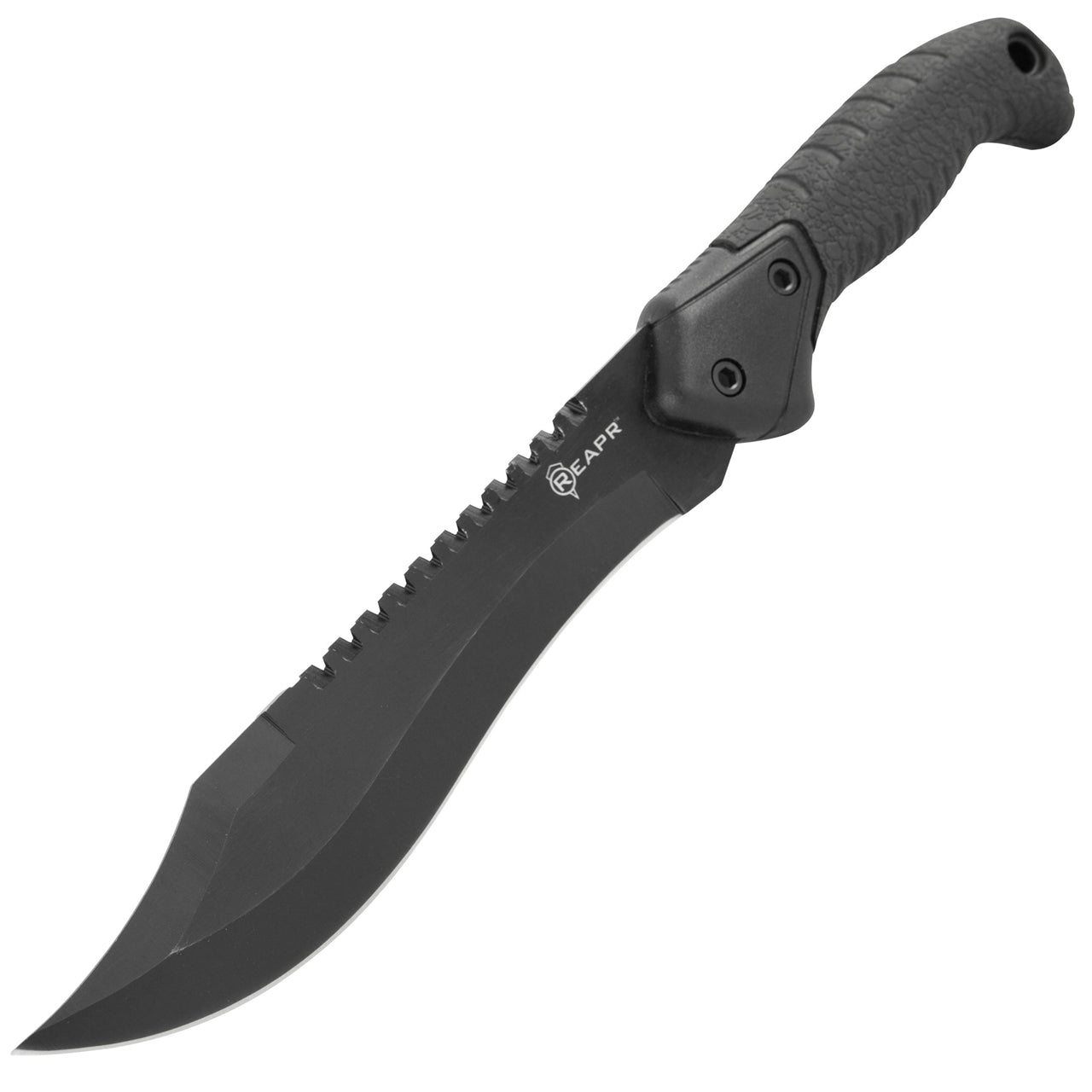 The REAPR 11001 TAC Bowie Knife is perfect for all your camping, hunting, tactical and survival needs. This tough and durable Bowie knife is great for hacking brush, peeling wood for tinder, dressing game, whittling branches and prepping food. www.defenceqstore.com.au