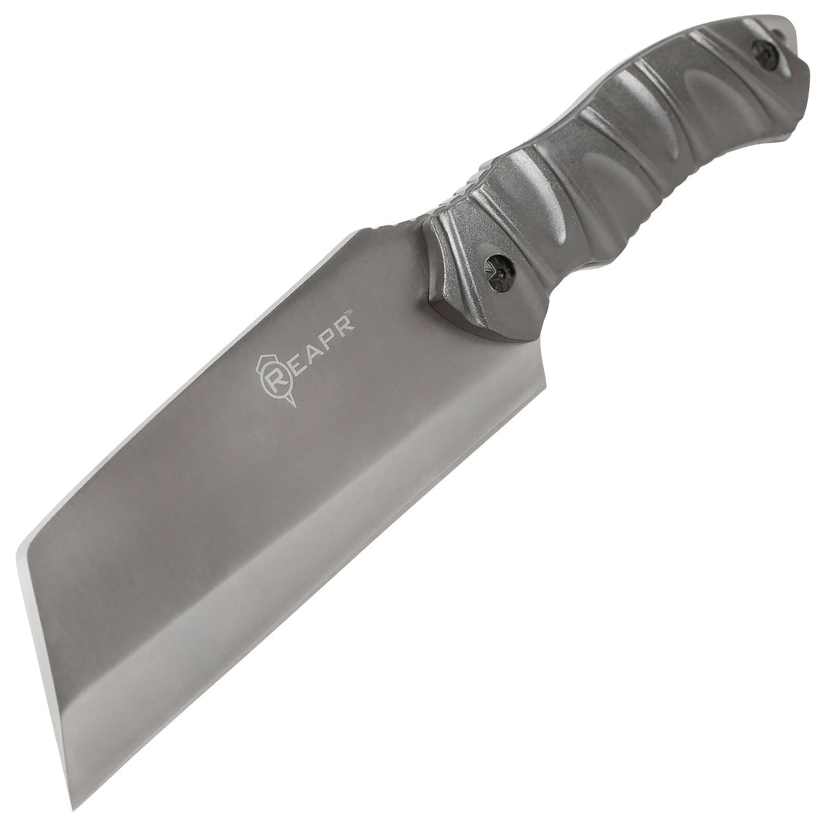 The Reapr JAMR Knife is the ultimate in versatile, tactical fixed-blade knives. The JAMR features an industry first modified cleaver blade, combining the functions of a cleaver, drop point knife and reverse tanto blade to meet a variety of demands, whether as a hunting knife, camping knife, and for guiding, tactical and survival use. www.defenceqstore.com.au