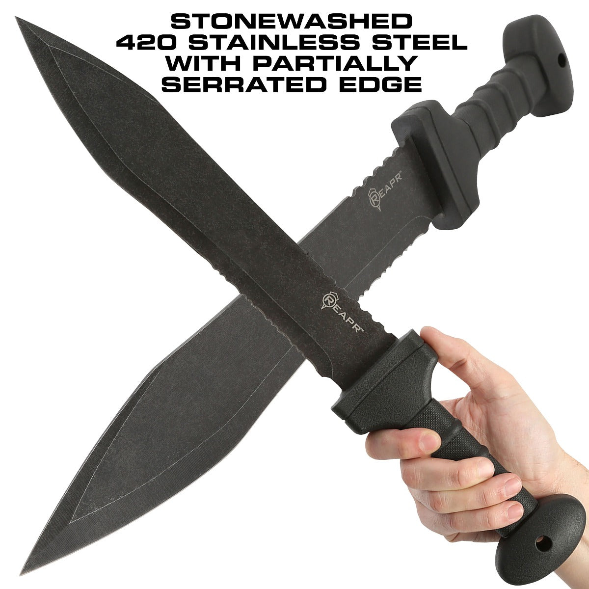 No survival pack, camping gear or blades and knives collection is complete without the REAPR 11019 Legion Sword. The Legion is the ultimate multi-purpose sword, perfect for hiking, camping and hunting. www.defenceqstore.com.au