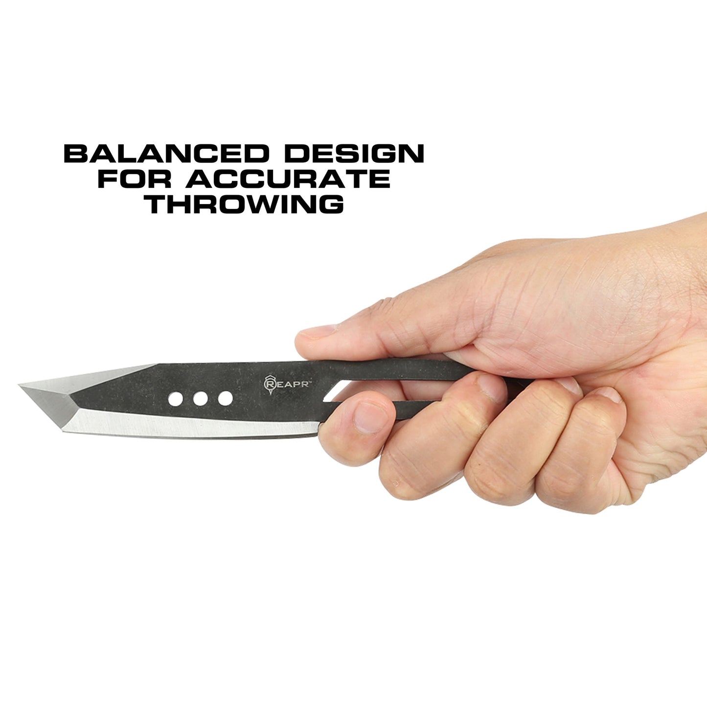 Hit the bullseye every time with these perfectly-balanced throwers. The Reapr 3 Piece Chuk Knives set is ideal for camping, parties, barbecues, and other outdoor activities. www.defenceqstore.com.au