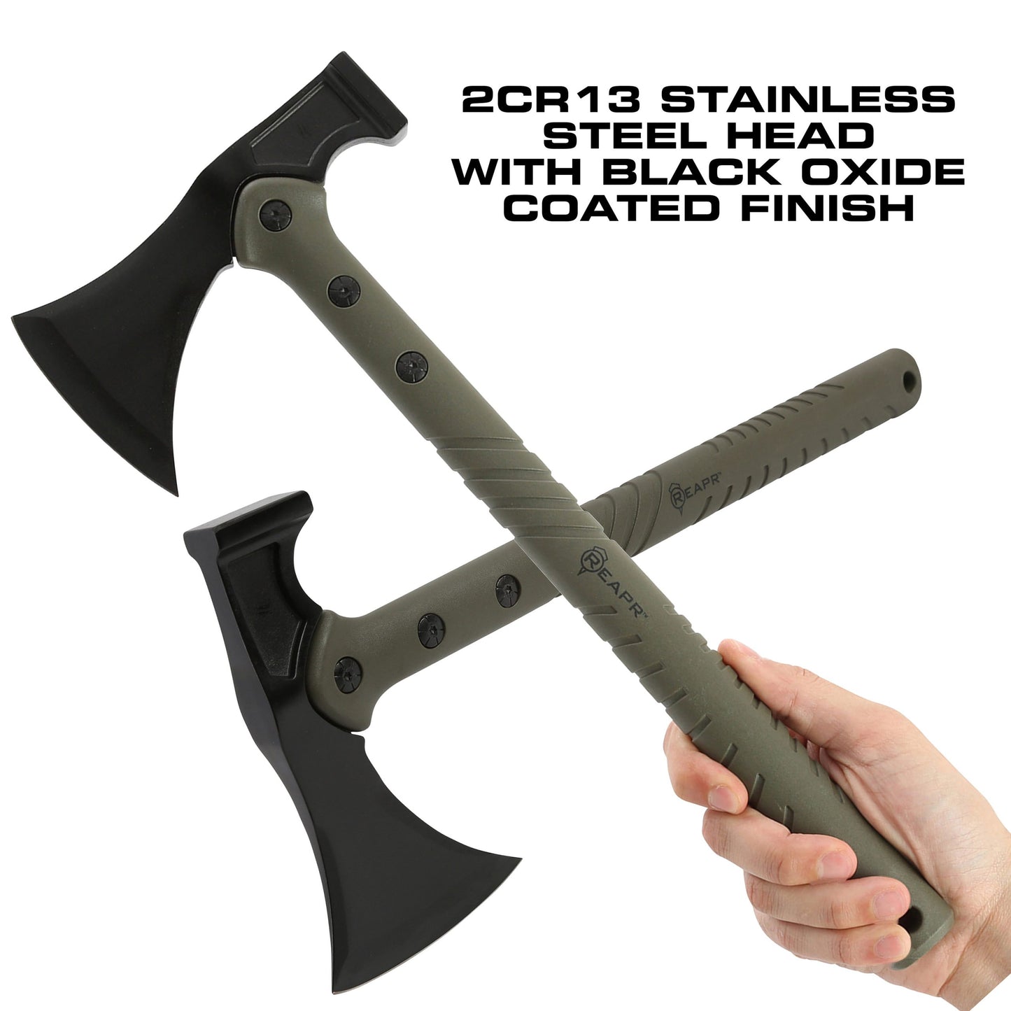 The Sparrow Hammer Axe gives you the utility for camping trips and wilderness survival prep with a design that sets this axe apart from the crowd. The Sparrow is a two-in-one axe and hammer combination that matches quality with functionality. www.defenceqstore.com.au