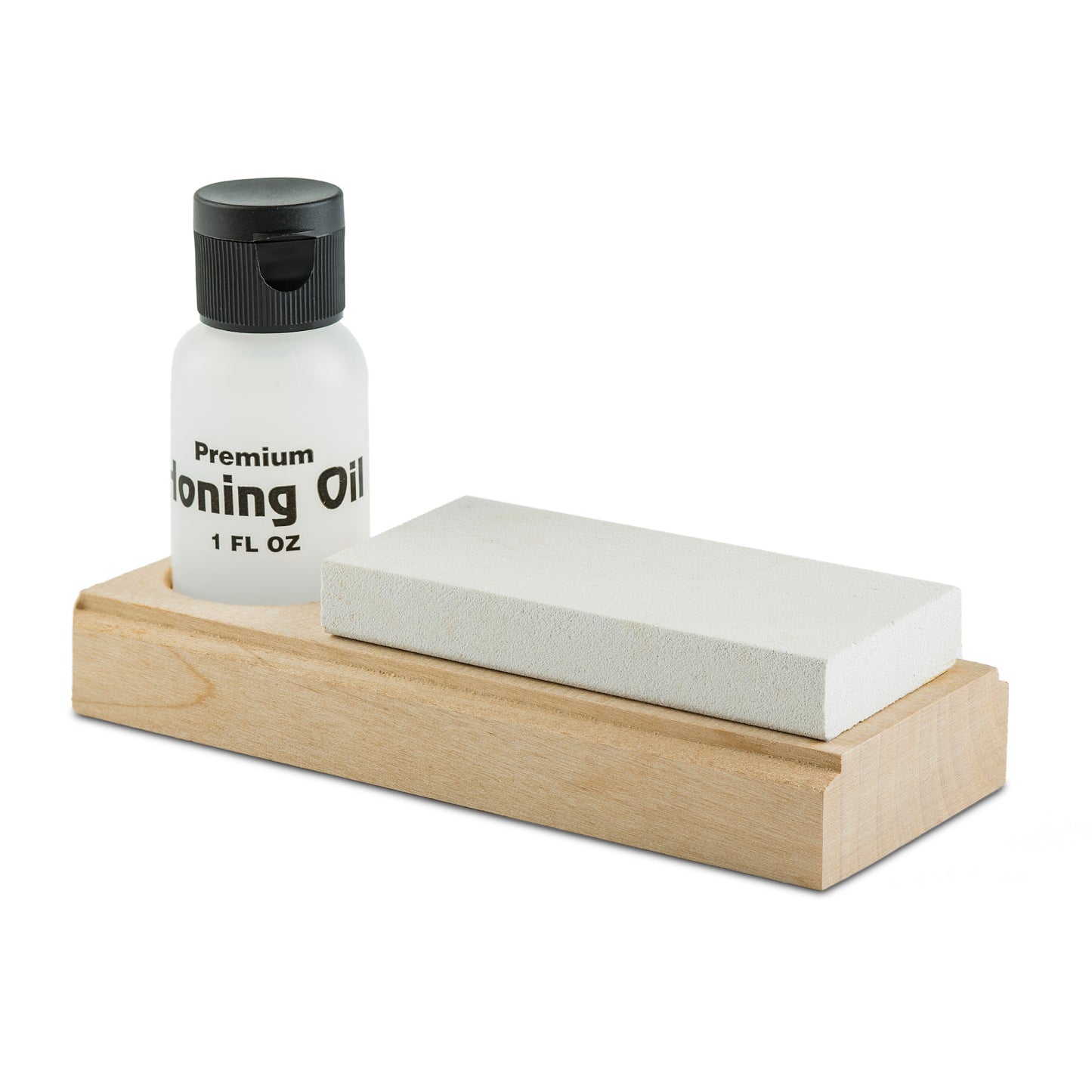 Our Deluxe Honing Kit is perfectly scaled for easy storage. The kit is housed in a custom wooden box and includes a 30ml bottle of our Premium Honing Oil.
Made in the U.S.A. www.defenceqstore.com.au