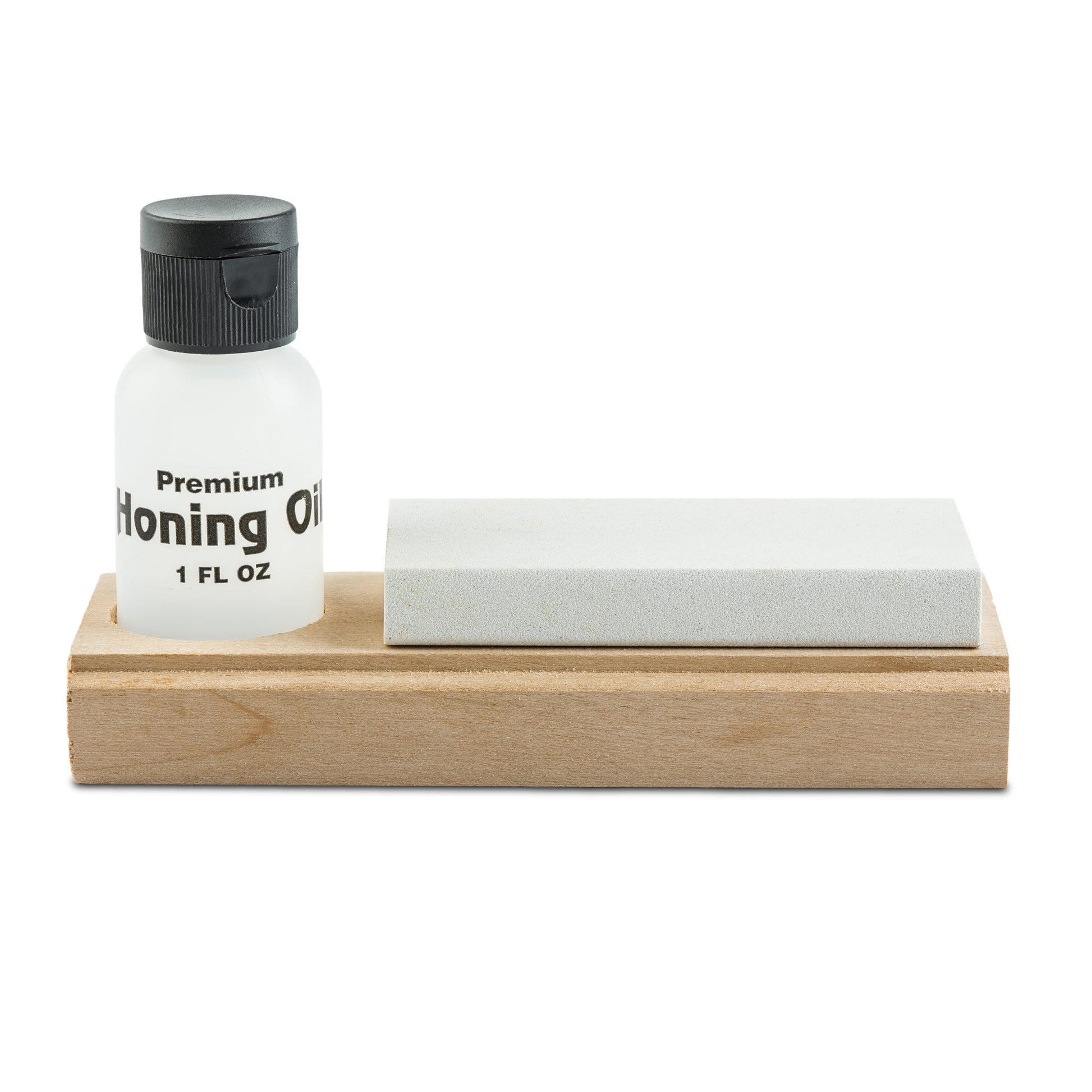 Our Deluxe Honing Kit is perfectly scaled for easy storage. The kit is housed in a custom wooden box and includes a 30ml bottle of our Premium Honing Oil.
Made in the U.S.A. www.defenceqstore.com.au