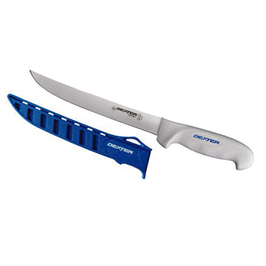 The Dexter SG138EG 8” wide fillet knife makes filleting and skinning your fish easy. It’s ultra-sharp out of the package with a wide, stiff blade to glide over the bones. www.defenceqstore.com.au