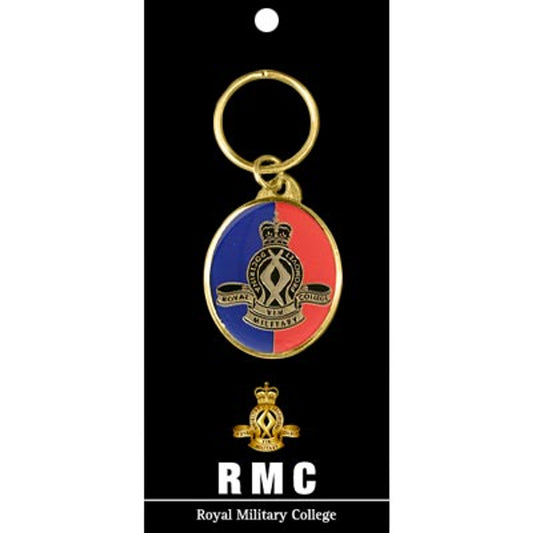 Be the proud owner of the glamorous 40mm gold-plated Royal Military College Corps of Staff Cadets (RMC) Key Ring! Not only is it the perfect way to keep your keys in order, it's sure to spark some interesting conversations. www.defenceqstore.com.au