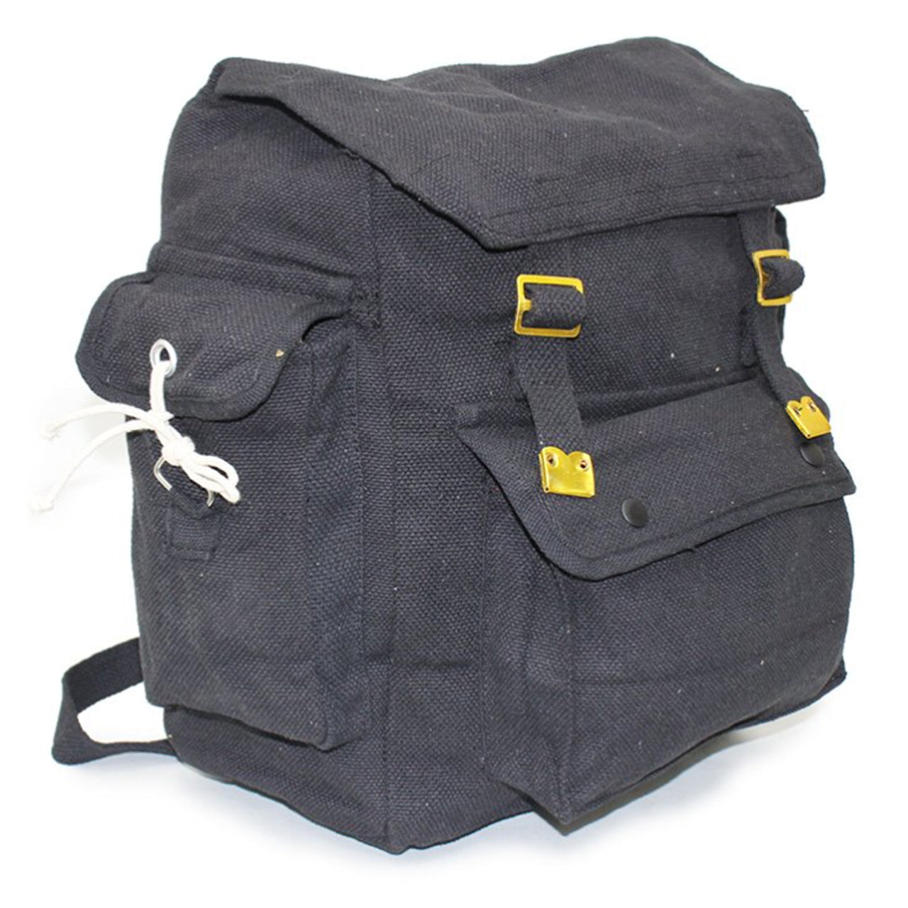 Originally used as a military backpack, the Haversack’s heavy-duty canvas offers lightweight durability when carrying your belongings. With its top-loading main compartment secured by buckles and its external compartments secured by press buttons and rope, it offers varied practicality and versatility. www.defenceqstore.com.au