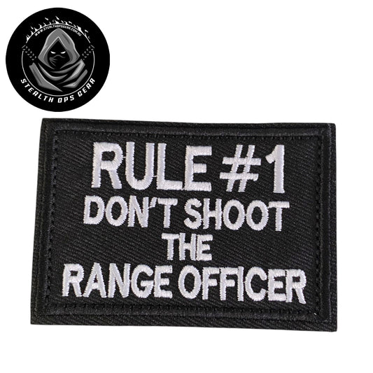 Unleash your creativity with the The Range Officer Patch Hook &amp; Loop! Measuring 8x5.5cm and featuring a beautifully embroidered design and secure hook & loop backing, this patch is a must-have for any collector. www.defenceqstore.com.au