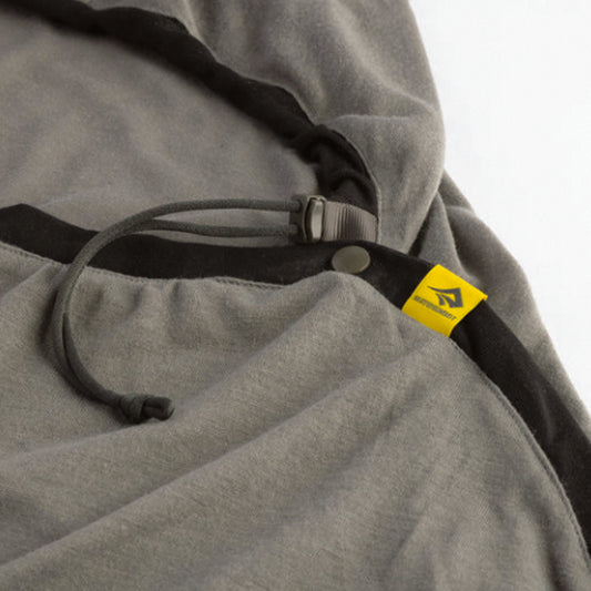 Optimised for minimal weight and maximum warmth, the Reactor Lightweight enhances sleep system performance with advanced Thermolite® Pro fabric, which uses infrared-absorbing ceramic pigments and hollow-core fibres to trap body heat. Adding up to 4°C|7°F of warmth with minimal bulk, it’s ideal for ultralight expeditions. www.defenceqstore.com.au