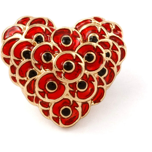 The enchanting 25mm heart badge by Poppy Recollections is an exquisite piece that features a field of 3D glass-enamel poppies, creating a truly magical design. Designed in Australia, this collection is dedicated to inspiring remembrance and respect for the brave men and women who have served in the military. The badge is crafted with precision and attention to detail, ensuring a high-quality finish. www.defenceqstore.com.au