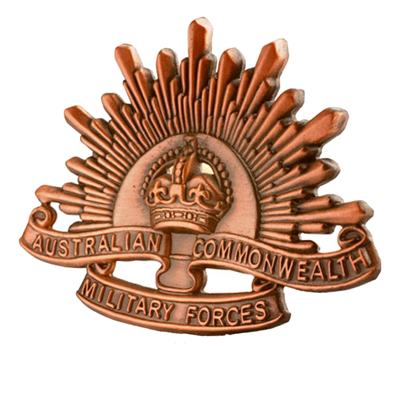 Introducing the high quality replica of The third Australian Army Rising Sun Hat Badge from the military specialists. This exquisite badge is a tribute to the brave soldiers who served in both World Wars.  www.defenceqstore.com.au