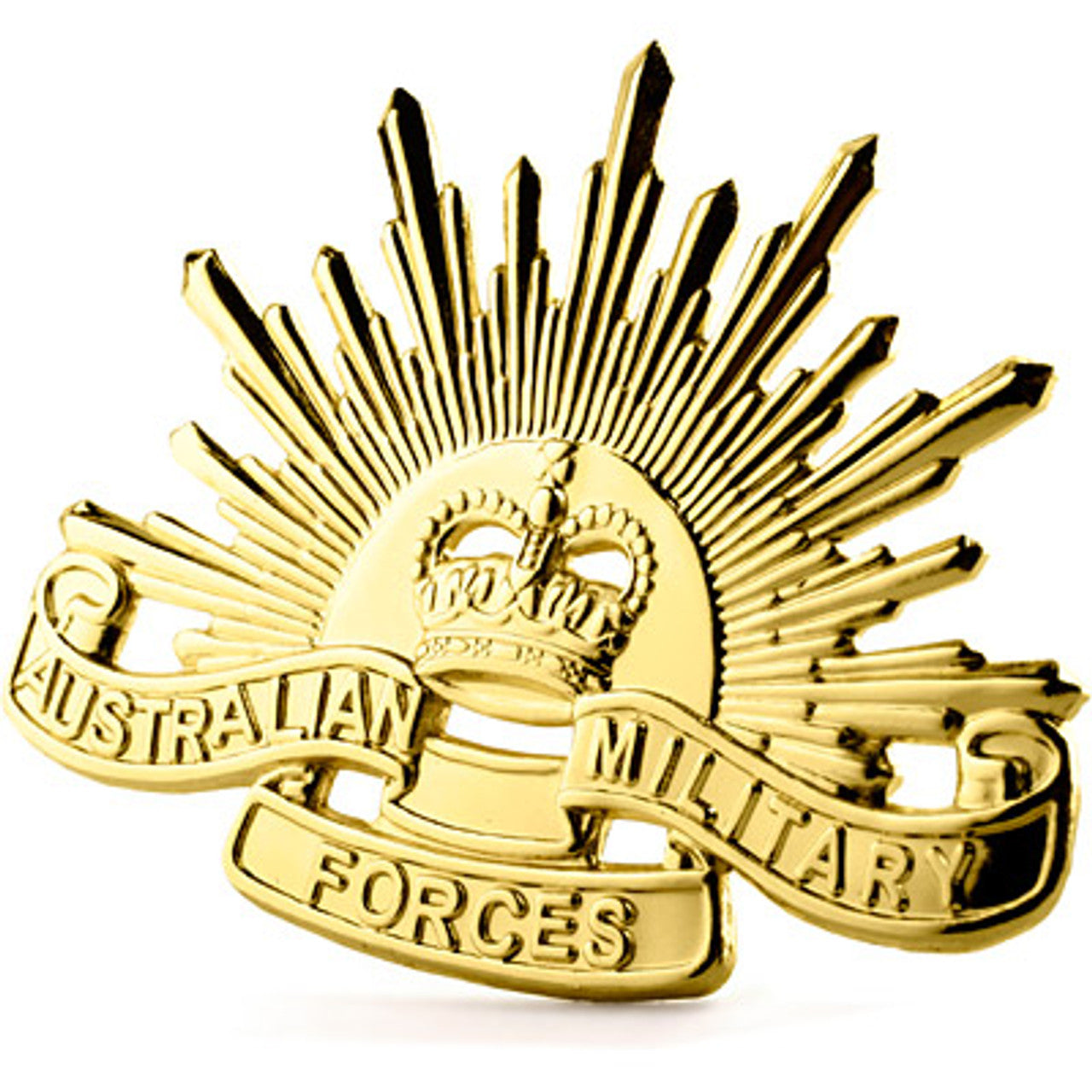 Celebrate Australian military heritage with this meticulously crafted Rising Sun Hat Badge from 1954. The fifth edition captures the historic redesign that introduced the Queen's crown, honouring Elizabeth II's reign.  www.defenceqstore.com.au