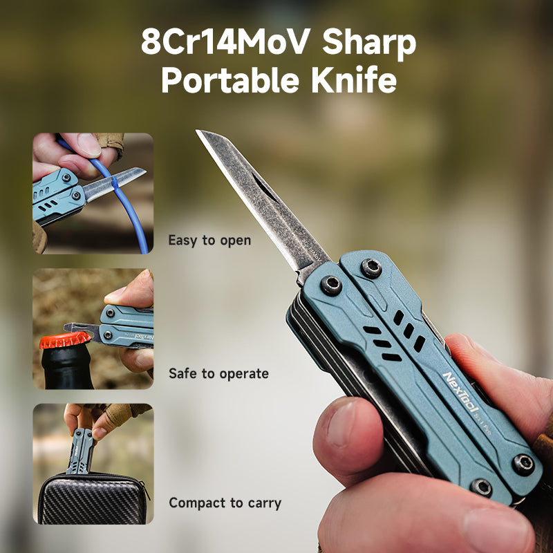 The NexTool Mini Sailor S11 Pro is engineered as a compact and versatile multi-tool designed for everyday utility, outdoor activities and light maintenance work. Combining essential gripping, cutting and fastening tools in a streamlined folding design, it offers practical functionality in a portable format. www.defenceqstore.com.au