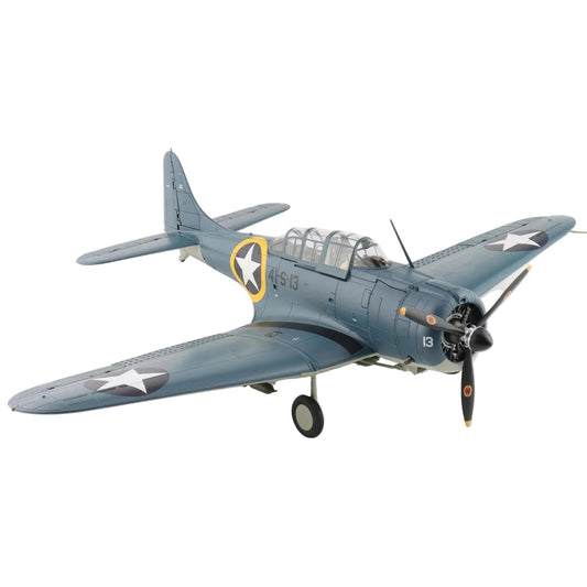 1/32 SBD-3 Dauntless "Operation Torch" BuNo. 06624, 41-S-13, VS-41, USS Ranger, Nov 1942&nbsp;by&nbsp;Hobby Master&nbsp;delivers museum scale naval aviation presence for World War II collectors and centrepiece displays. www.defenceqstore.com.au