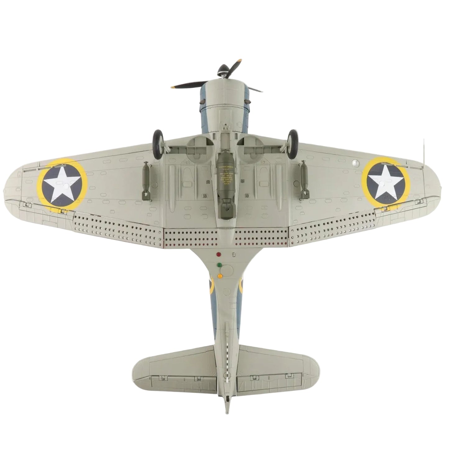 1/32 SBD-3 Dauntless "Operation Torch" BuNo. 06624, 41-S-13, VS-41, USS Ranger, Nov 1942&nbsp;by&nbsp;Hobby Master&nbsp;delivers museum scale naval aviation presence for World War II collectors and centrepiece displays. www.defenceqstore.com.au