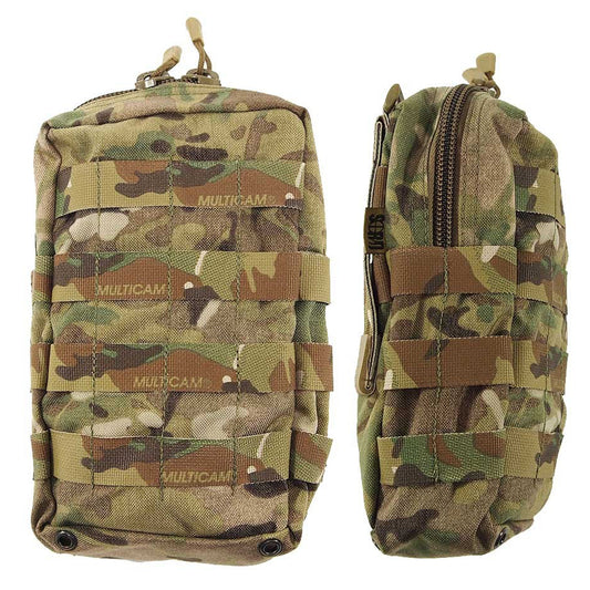 Constructed to accommodate a full ADF ration kit, the Extra Large Accessories can easily store your bulkier items that were once placed inside your bag. The expansive zip entry exposes the top and one inch from either side for quick access. Featuring four rows of PALS along the front and two columns along the sides for attaching bigger pouches. www.defenceqstore.com.au