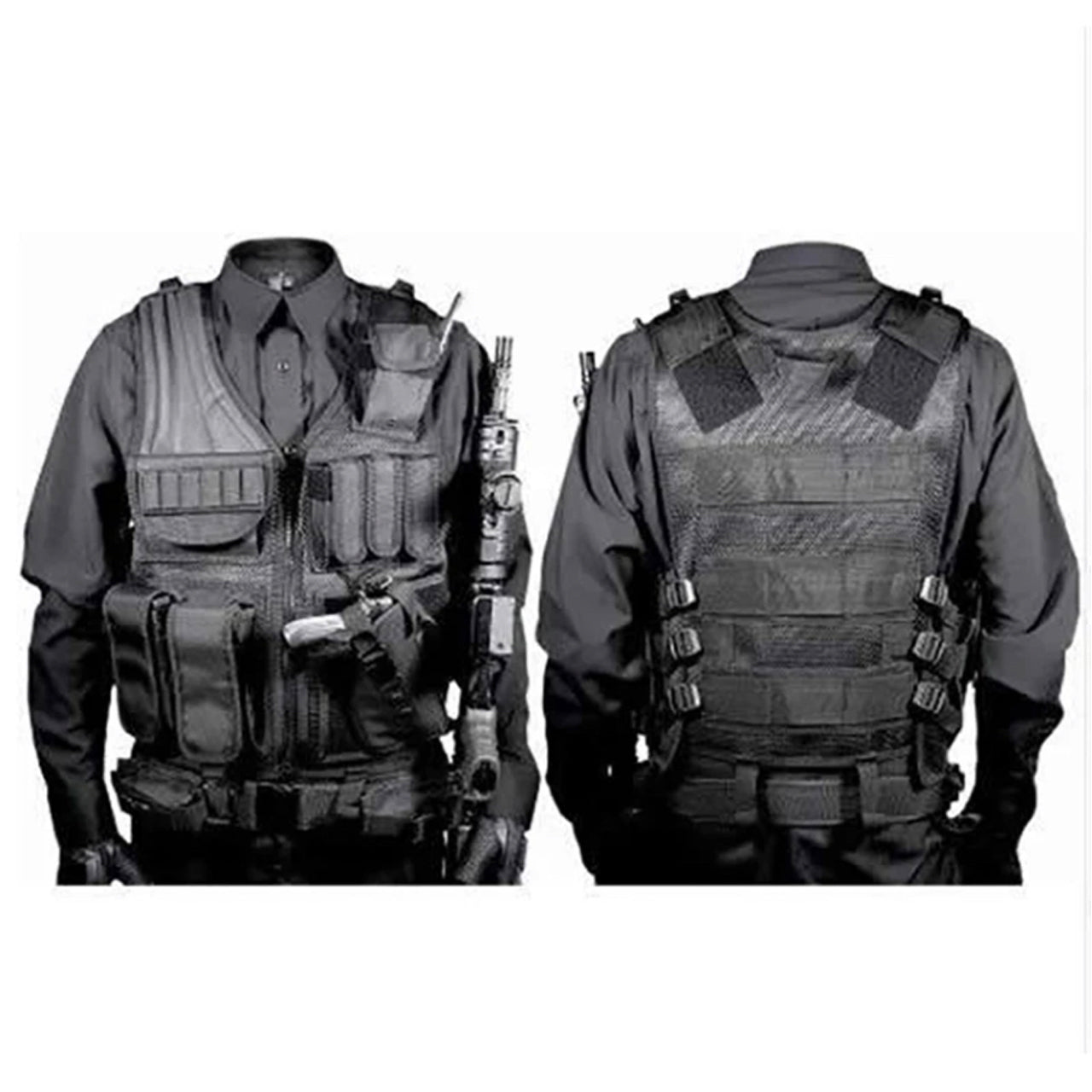 Crafted with high-density 600D polyester, strong zippers, and breathable mesh, this adjustable outdoor tactical vest is designed to be both comfortable and durable. www.defenceqstore.com.au