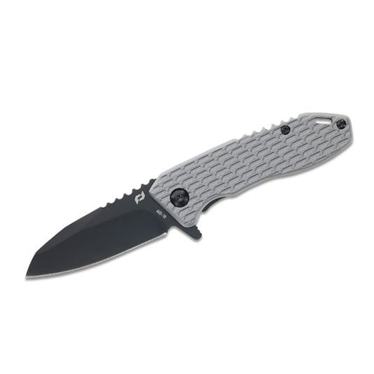 The TENACITY BLK is a member of the Schrade DELTA Class. This compact folder features a Modified Drop Point AUS-10 Blade, Ultra Glide Technology, Aluminum Handle and Liner Locking System. The TENACITY, for those who’s only adequate response to getting knocked down, is getting right back up, time and time again. www.defenceqstore.com.au