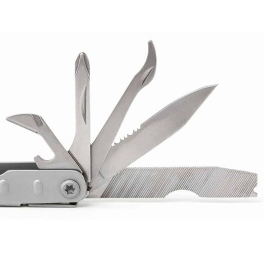 This is an example of the original pocket survival tool, this Schrade Multi tool is a must have when you are out in the bush or working away with limited resources available to you. coming with 21 functions. this is the perfect pocket tool to cut, screw, pry and pinch. www.defenceqstore.com.au