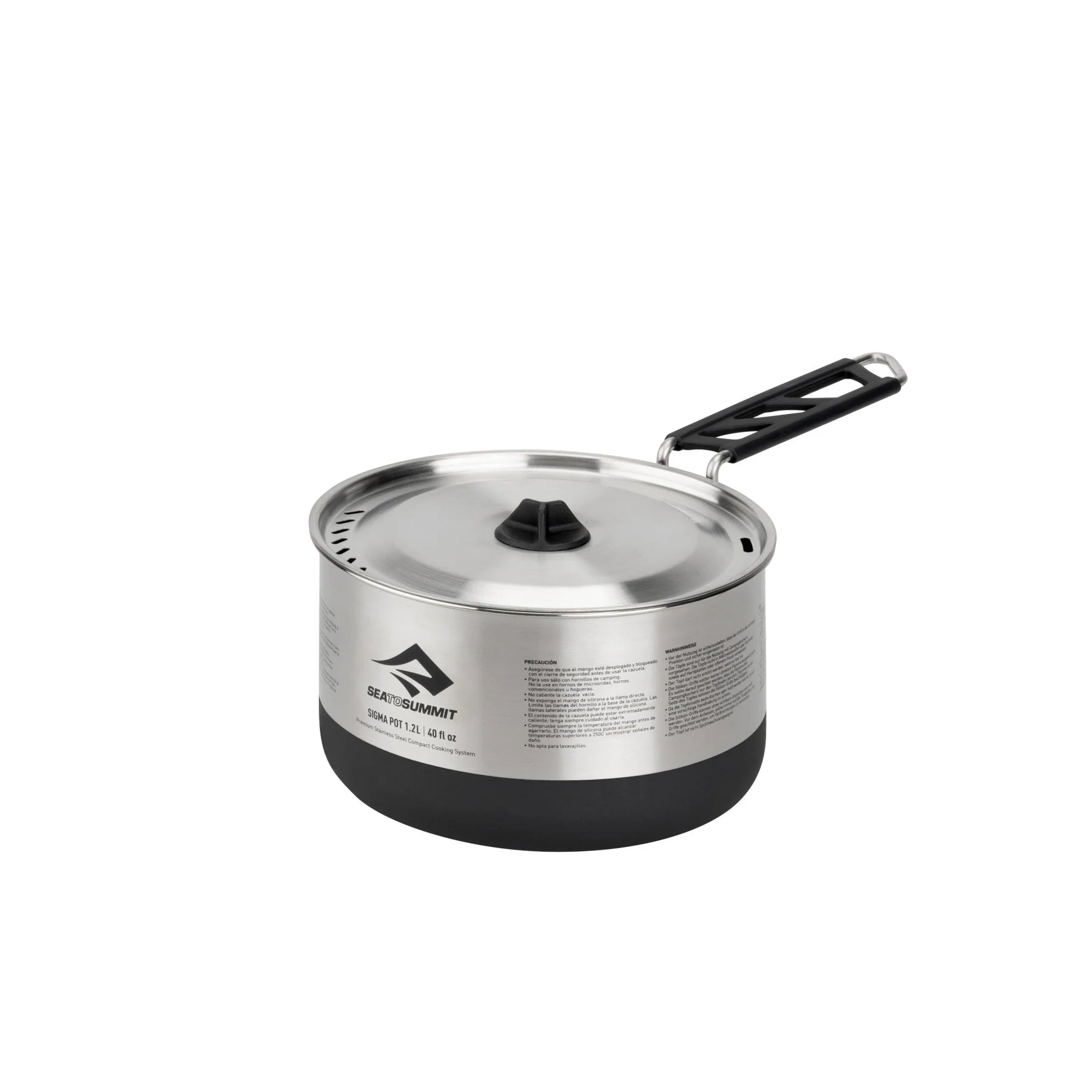 Get creative with your backcountry cooking for one. The included 1.2L SigmaPot is made from durable, abrasion resistant polished stainless steel for an easy-to-clean cooking surface. www.defenceqstore.com.au