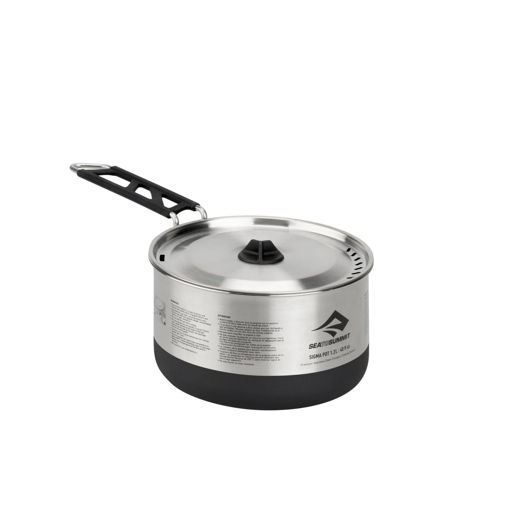 Get creative with your backcountry cooking for one. The included 1.2L SigmaPot is made from durable, abrasion resistant polished stainless steel for an easy-to-clean cooking surface. www.defenceqstore.com.au