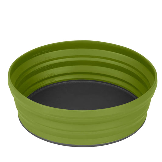 Our collapsible XL-Bowl is 77% larger than our original X-Bowl and made from the same flexible food-grade silicone side walls as other X-Series products. The Nylon base doubles as a cutting board and the silicone side walls collapse for compact packing. www.defenceqstore.com.au