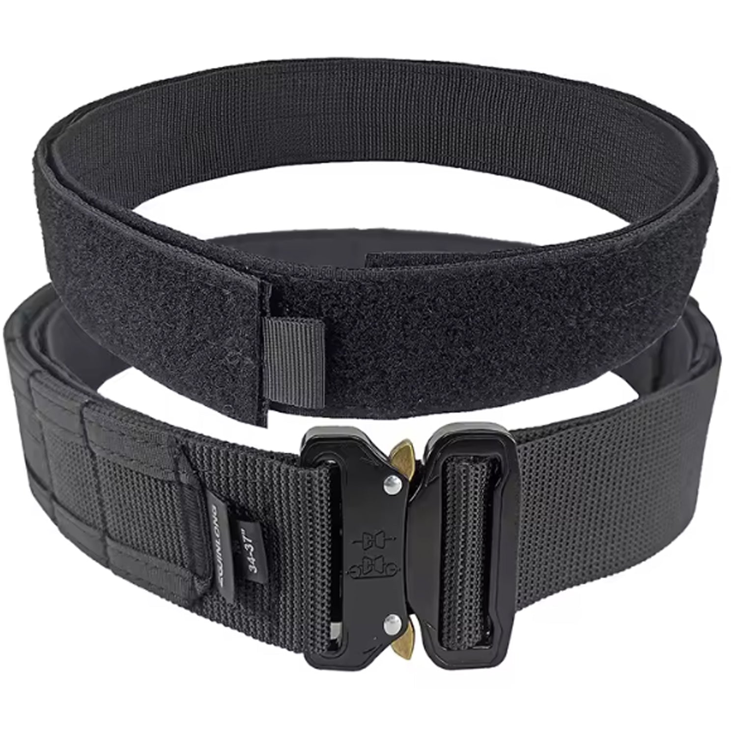 Stealth Ops Gear Heavy Duty Security Belt Black is designed for the modern tactical enthusiast with a full MOLLE system that wraps around the entire belt, providing ample space for secure storage of tactical gear and accessories. www.defenceqstore.com.au