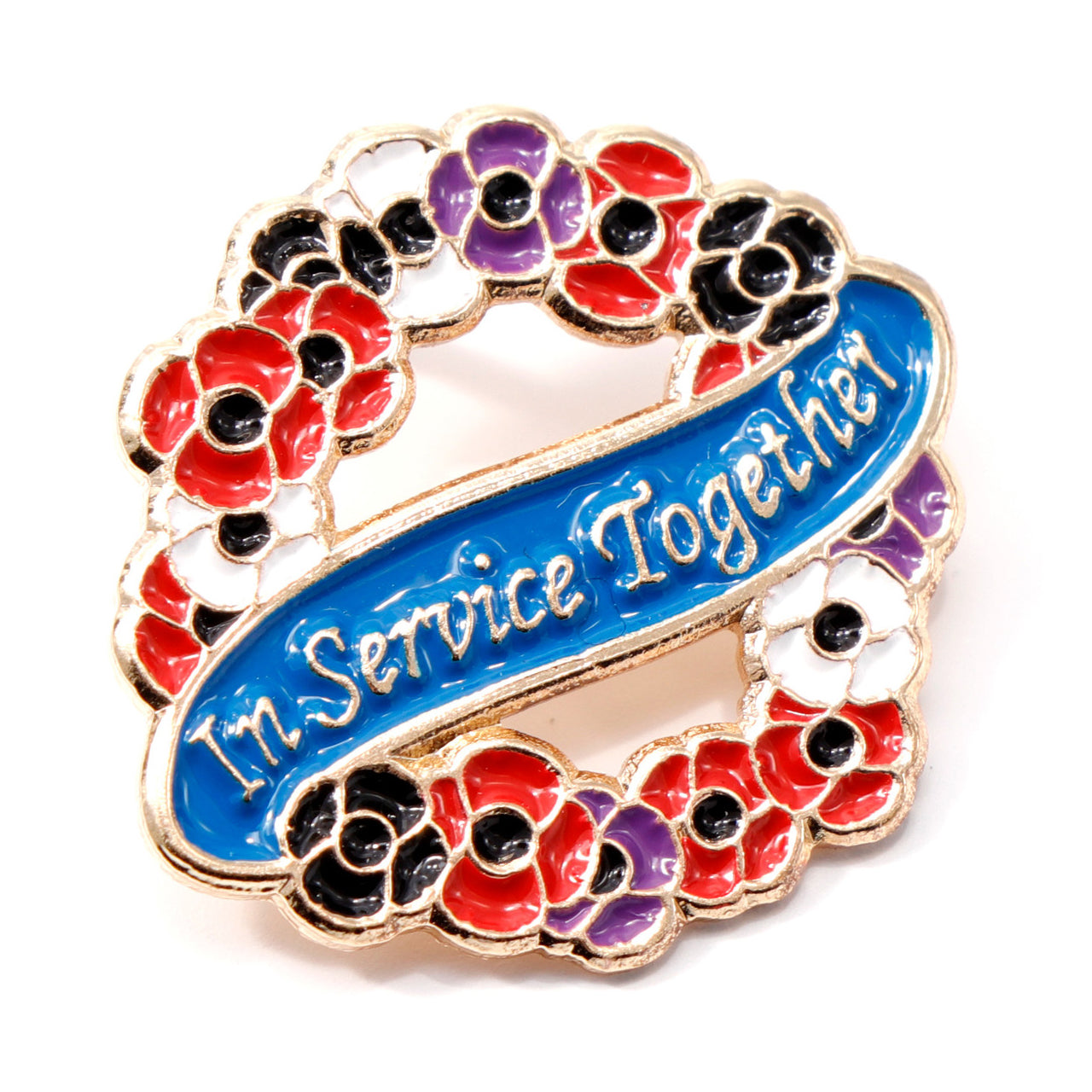This beautiful and intricate lapel pin is a perfect way to honour the wide range of people, communities, and companions who come together to serve Australia. www.defenceqstore.com.au
