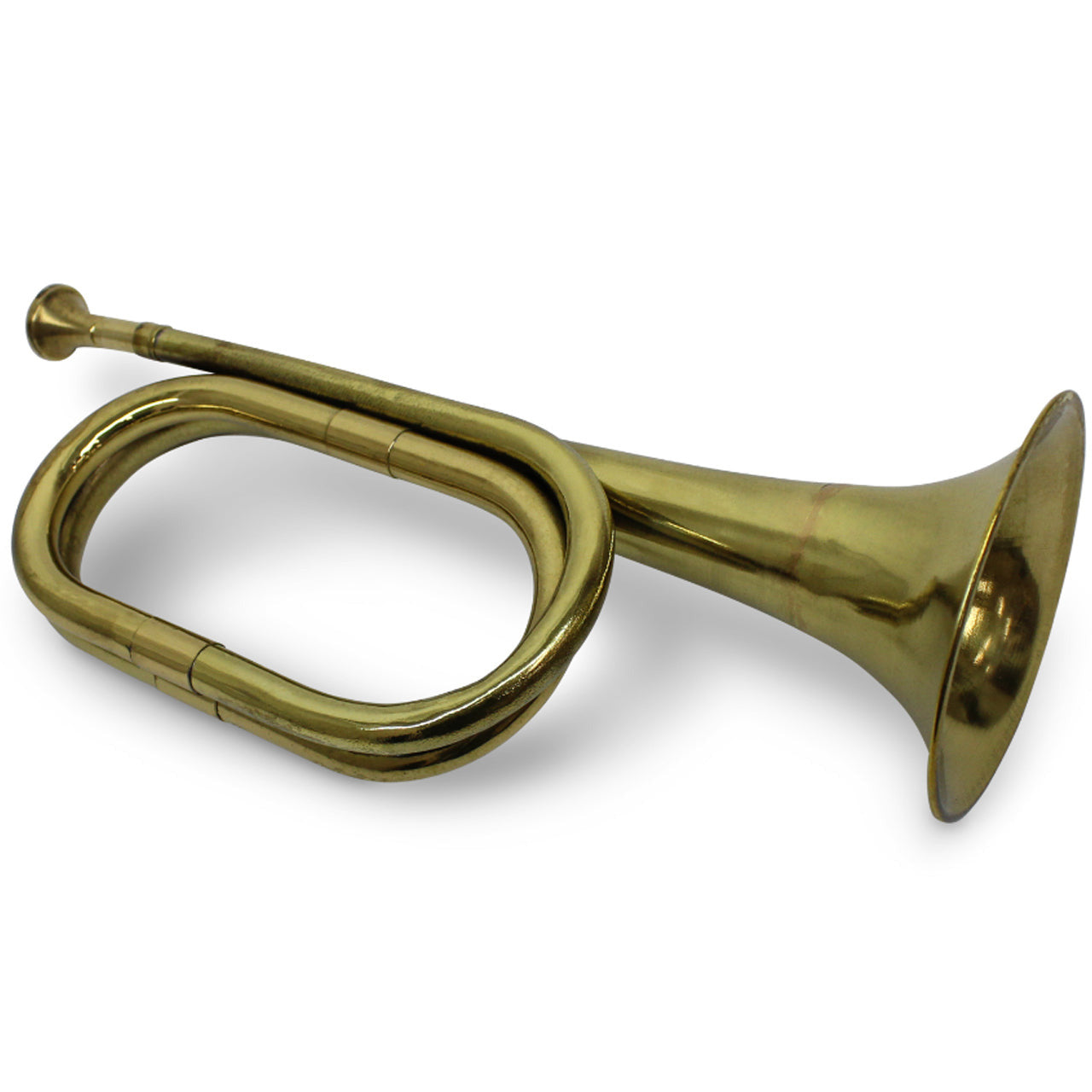 With a 25mm diameter on the mouthpiece and the well known conical shape or the brass family, this instrument is a classic and simple rendition of the valveless bugle. Known for it's use on the battle field and on ANZAC day, this instrument will get your cadet parade ready or make a stunning addition to your display cabinet. www.defenceqstore.com.au