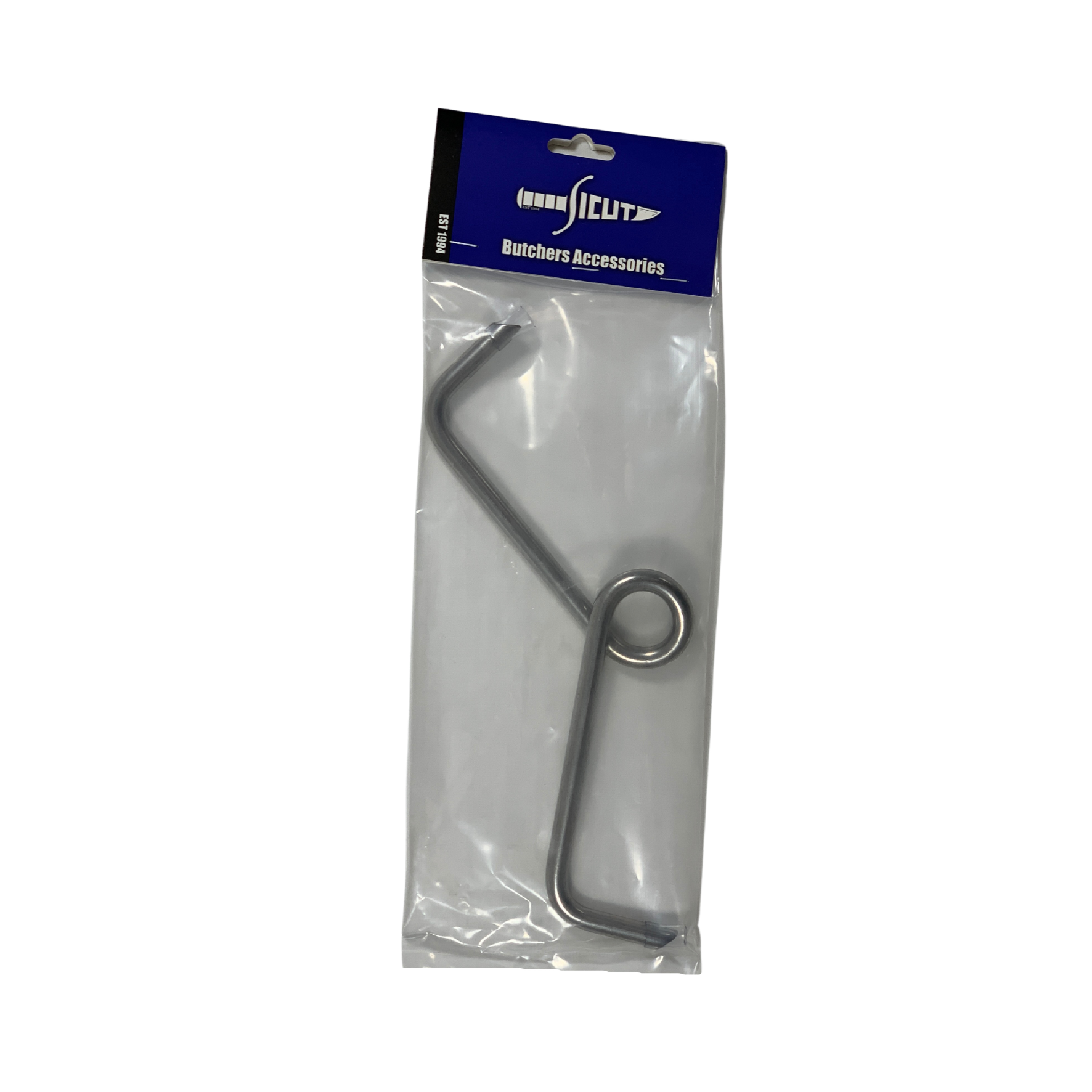 Our Sicut Butchers Gambrel, Sheep gambrel, Meat hook #13 is made using 10mm 304 Stainless steel rod for maximum corrosion resistance, our heavy duty construction makes this Gambrel the perfect companion for use around the farm or on your next hunting trip. This gambrel will be suitable for small to medium sized animals such as, sheep, goats etc. www.defenceqstore.com.au