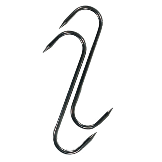 Our Sicut Butchers Meat hooks are made from 304 Stainless steel rod, sharpened to a point on each end to easily pierce your piece of meat to be processed, our heavy duty construction makes this stainless hook the perfect companion for use around the farm or on your next hunting trip. www.defenceqstore.com.au