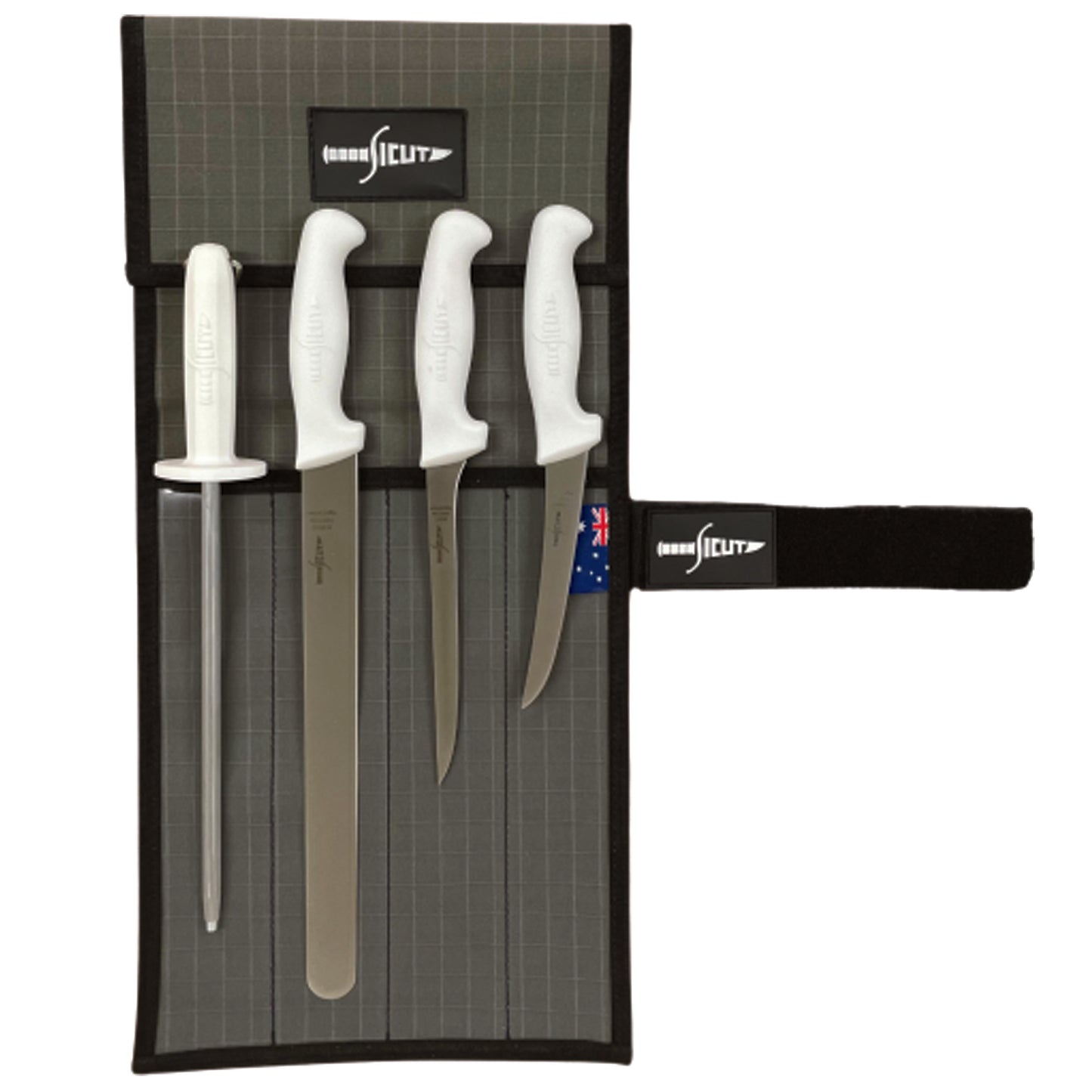 SICUT&nbsp;(Spencer Innovative Cutlery). Established in 1994, Now trading in the third generation of the spencer family with a goal to supply a stain-free, high carbon bladeware&nbsp;at affordable prices www.defenceqstore.com.au