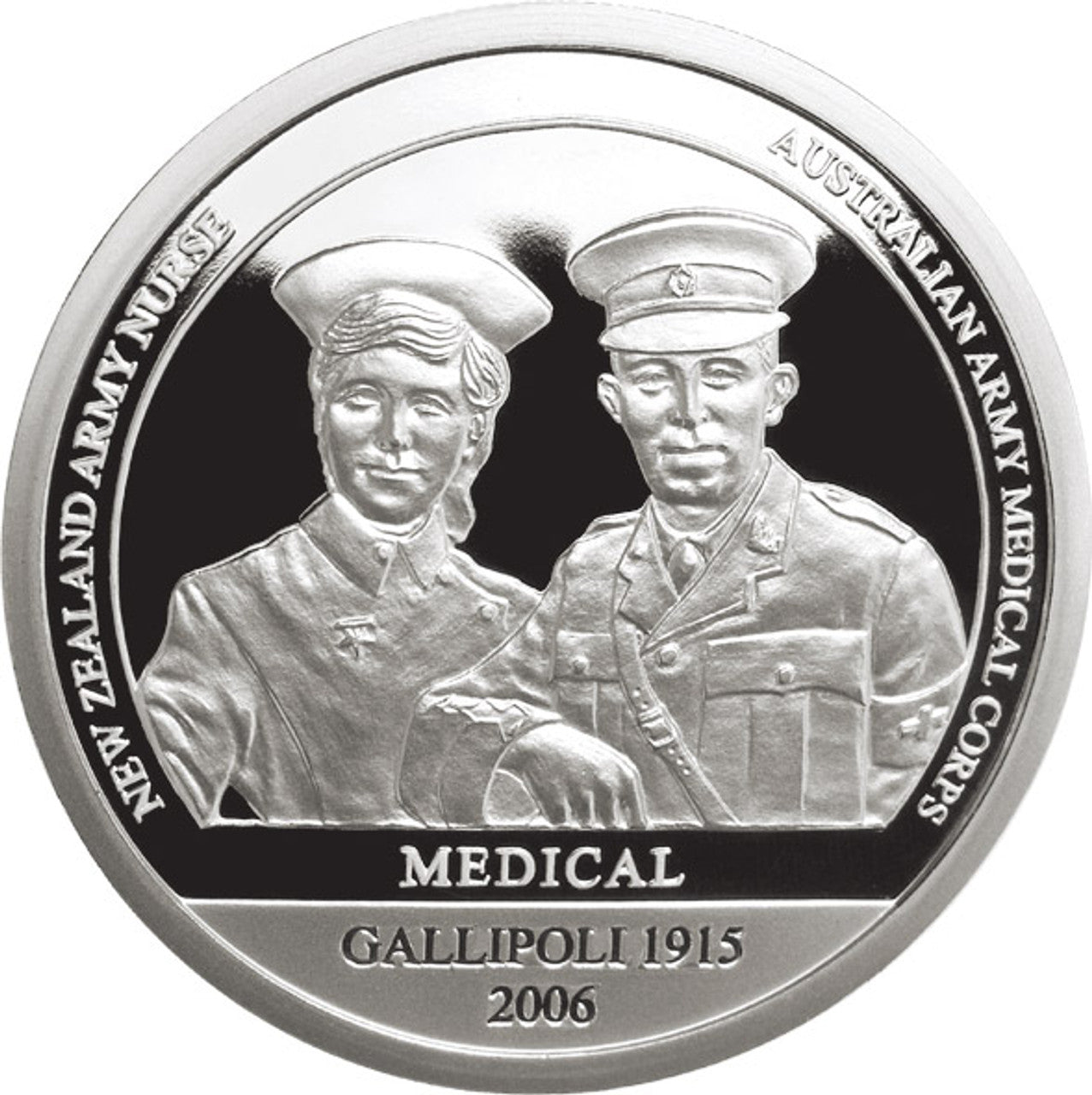 The Sands of Gallipoli 2006 release Medical Limited Edition Medallion is a truly spectacular collectible from the tactical specialists. This limited-edition medallion pays tribute to the brave soldiers who were wounded at ANZAC and received medical care throughout their journey. www.defenceqstore.com.au