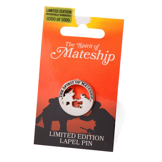 The "Spirit of Mateship Limited Edition Lapel Pin" is a powerful symbol of unity, resilience, and the enduring spirit that defines Australian mateship. This exquisite lapel pin is not just a statement piece; it's a collector's item that encapsulates the essence of camaraderie. www.defenceqstore.com.au