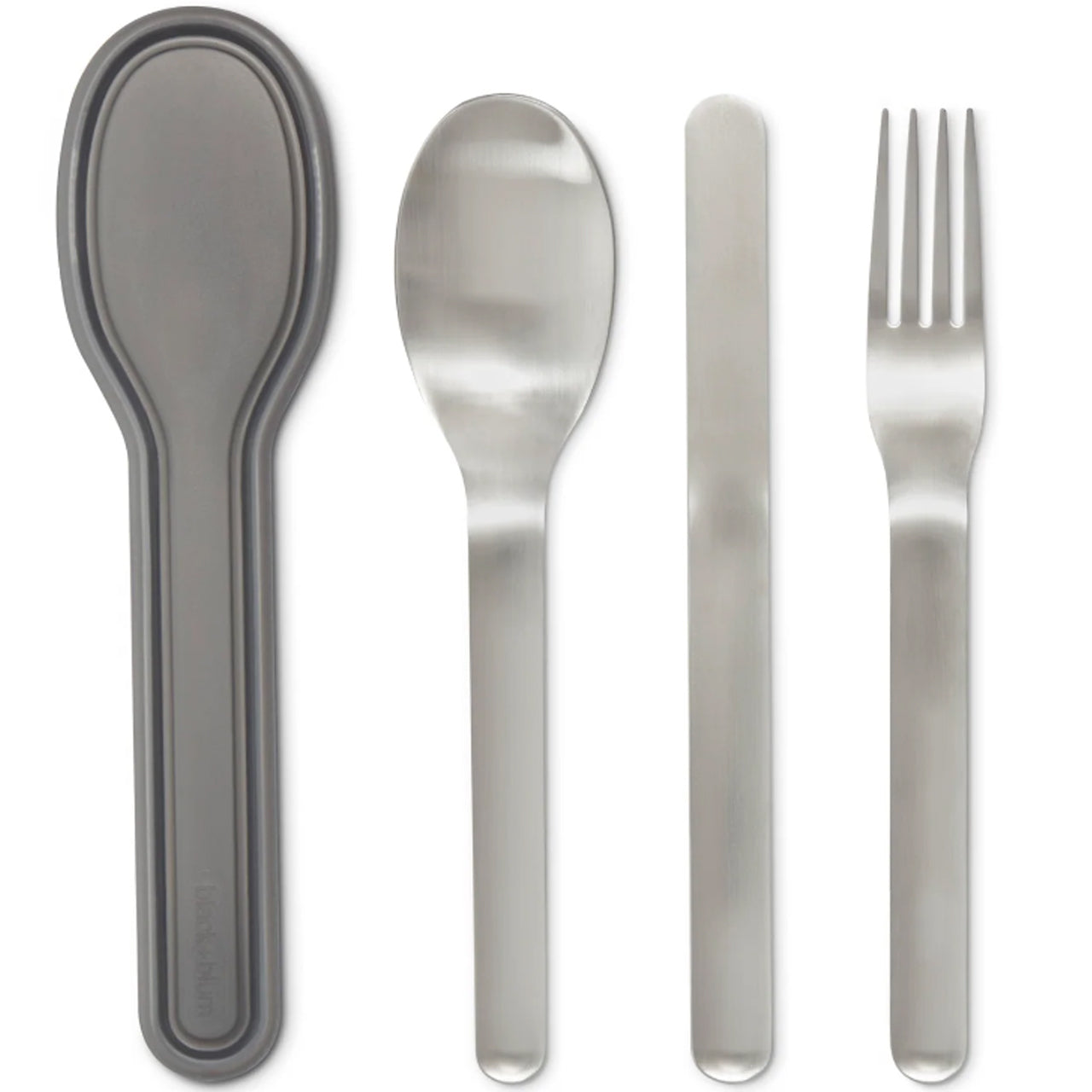 This nesting cutlery set includes a knife, spoon, and fork that are not only comfortable to hold, but also conveniently nest into a protective case for effortless transportation. www.defenceqstore.com.au