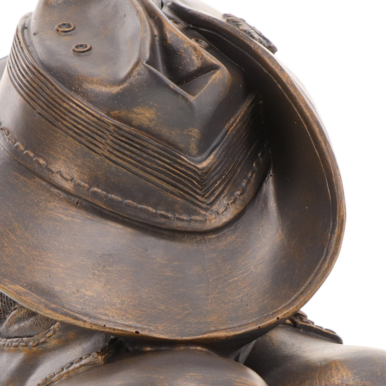 The Master Creations Stand Down Figurine is the perfect present for serving members or veterans. This cold-cast bronze figurine mounted on a wooden block depicts a soldier's slouch hat placed on his combat boots at the end of a long day. This versatile piece can be used as bookends, trophies and will make a great farewell gift. A timeless piece to evoke emotions and discussion. www.defenceqstore.com.au