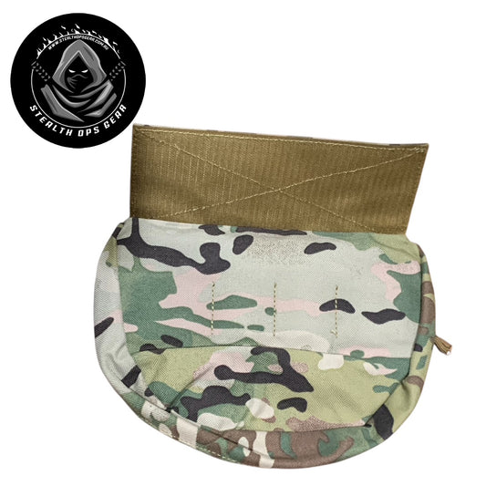 The All Sorts Of Crap pouch multicam is a great addition to your kit so you can throw in all those little items you need for certain situations with your plate carrier or chest rig.  Featuring a 100x100mm loop display on the front for throwing on patches to suit your situation. www.defenceqstore.com.au
