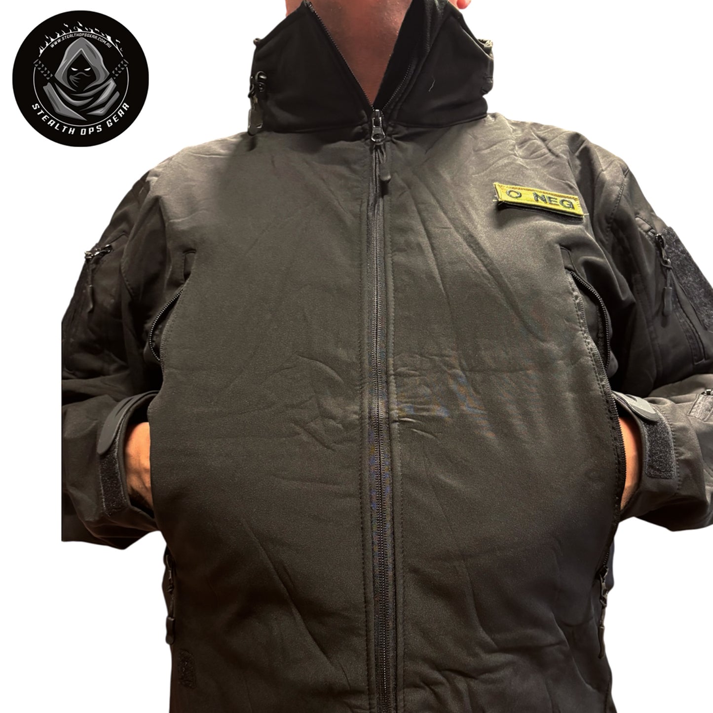 Master tactical versatility with the Stealth Ops Gear Windbreaker Jacket in Black. Built for operators who demand performance without compromise, this jacket combines professional-grade durability with intelligent design features. www.defenceqstore.com.au