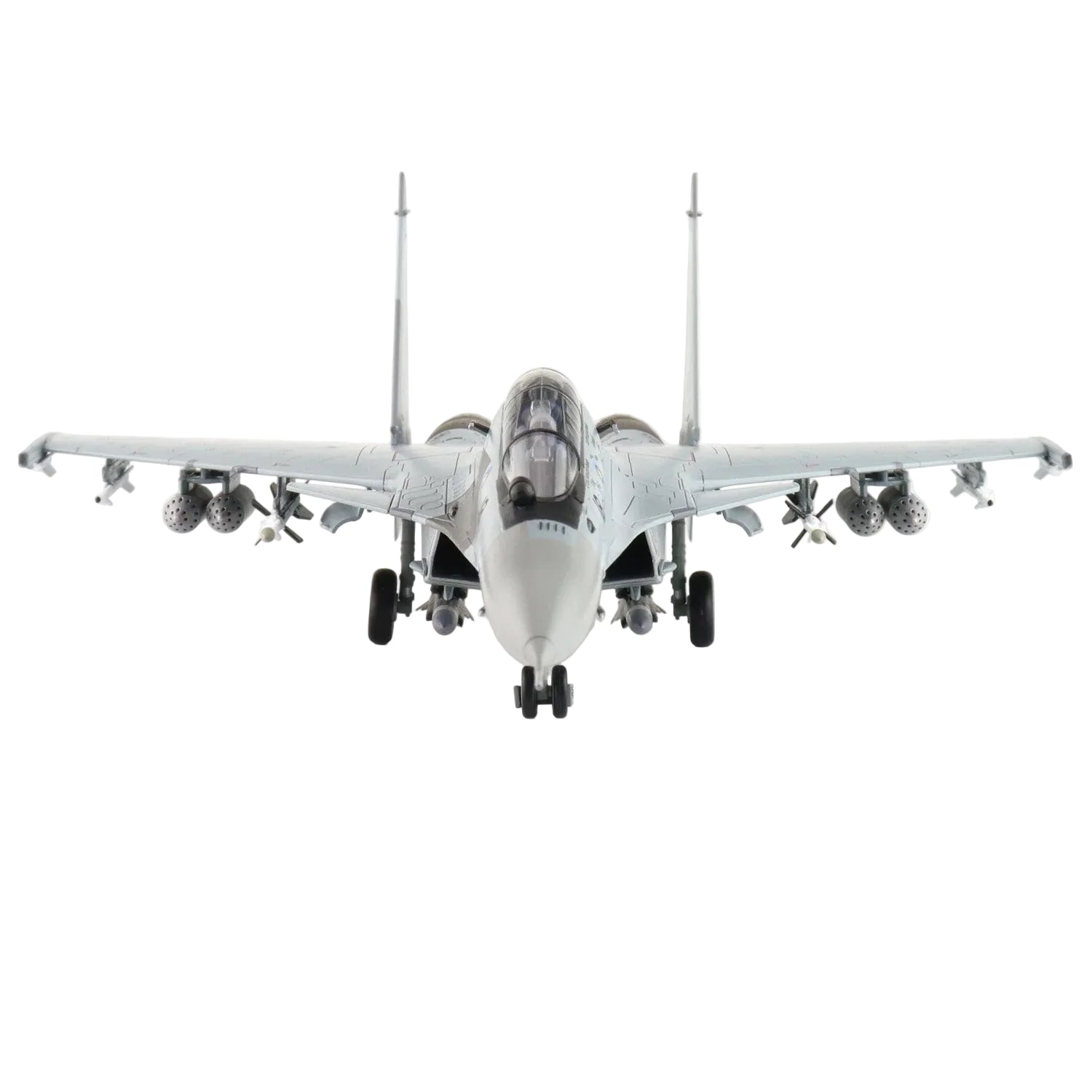 The multi-role fighter, the Sukhoi Su-30 (originally Su-27PU), is a two-seater fighter aircraft based on the Su-27UB trainer. The Su-30 featured new weapons for the ground attack role and new avionics. www.defenceqstore.com.au