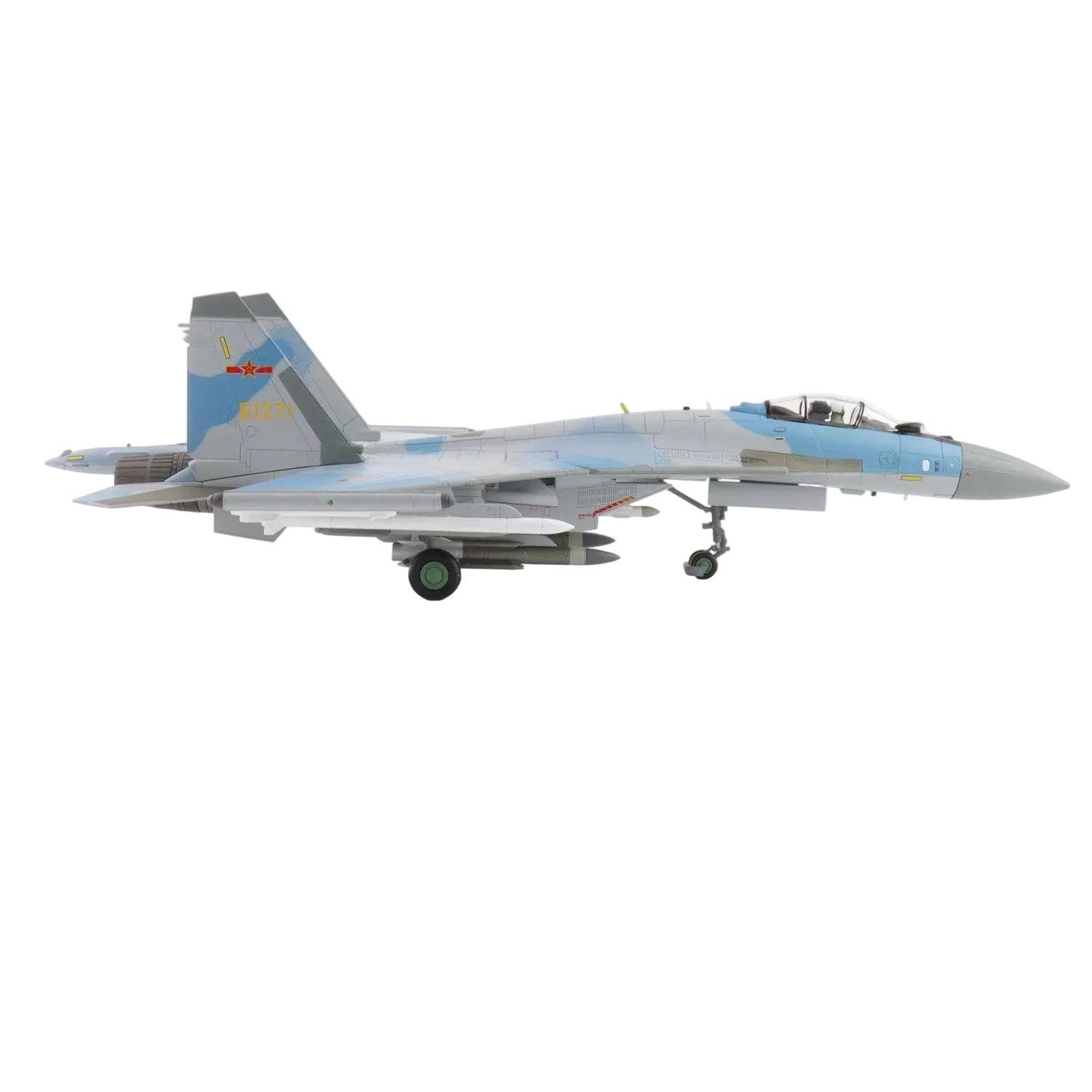 1/72 Su-35S Flanker E 61271 PLAAF China (with 2 x PL-17 4 x R-77M)&nbsp;by&nbsp;Hobby Master&nbsp;delivers modern air combat detail for military aircraft collectors and current fighter jet displays. www.defenceqstore.com.au