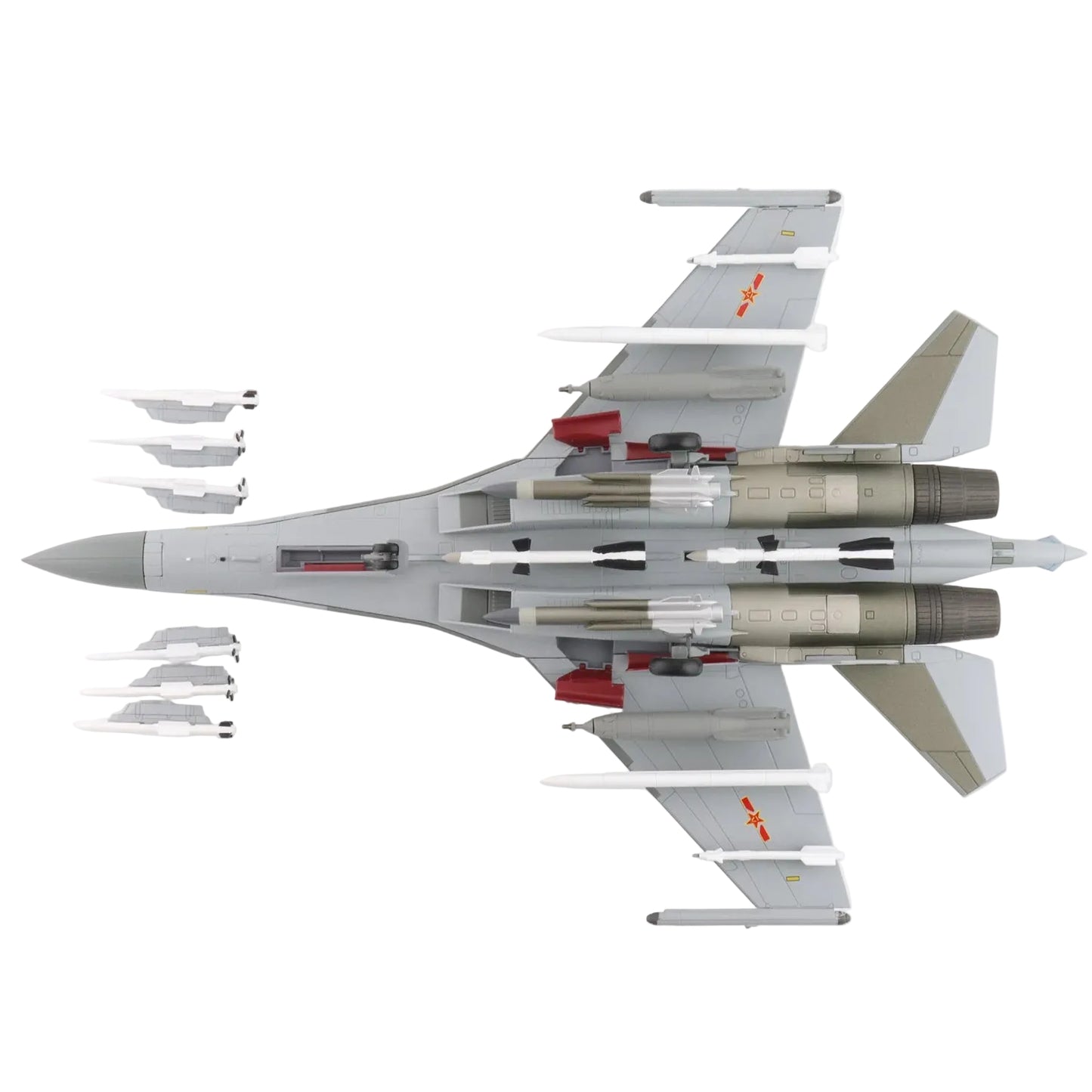 1/72 Su-35S Flanker E 61271 PLAAF China (with 2 x PL-17 4 x R-77M)&nbsp;by&nbsp;Hobby Master&nbsp;delivers modern air combat detail for military aircraft collectors and current fighter jet displays. www.defenceqstore.com.au