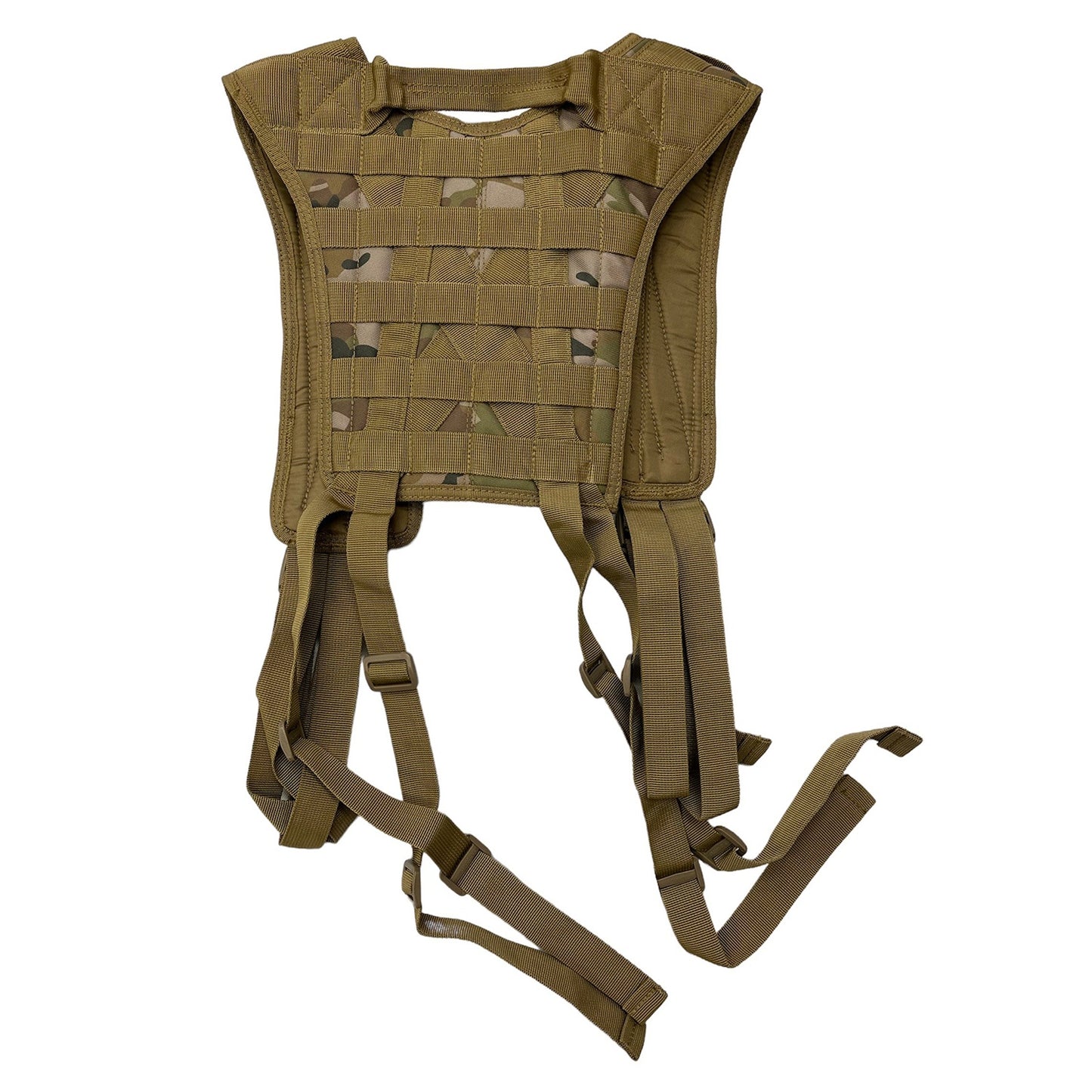 Experience ultimate comfort and durability with the 8 point harness, perfect for all outdoor activities, camping, and military needs. www.defenceqstore.com.au