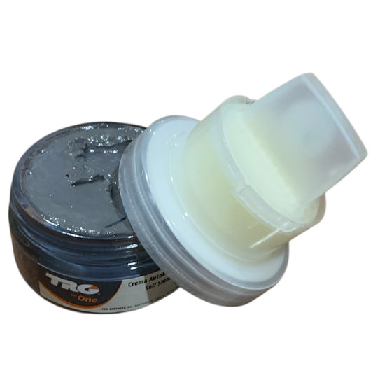 The TRG Self Shine Shoe Cream Kit in Light Grey offers a natural wax-based polish designed to nourish your shoes deeply while providing an instant, brilliant shine without the need for brushing.  www.defenceqstore.com.au