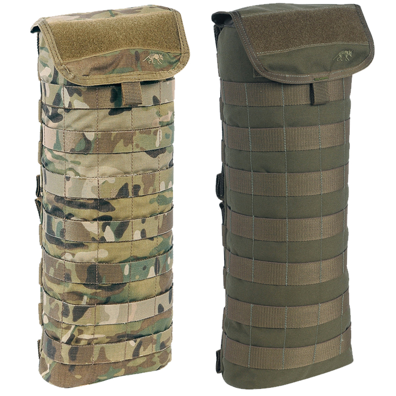 Go full capacity for your hydration needs with the Tasmanian Tiger Tactical Bladder Pouch 3LT - designed to securely and safely store up to 3 L of water and equipped with Universal MOLLE for easy attachment. Take your thirst-quenching to the next level! www.defenceqstore.com.au colours available