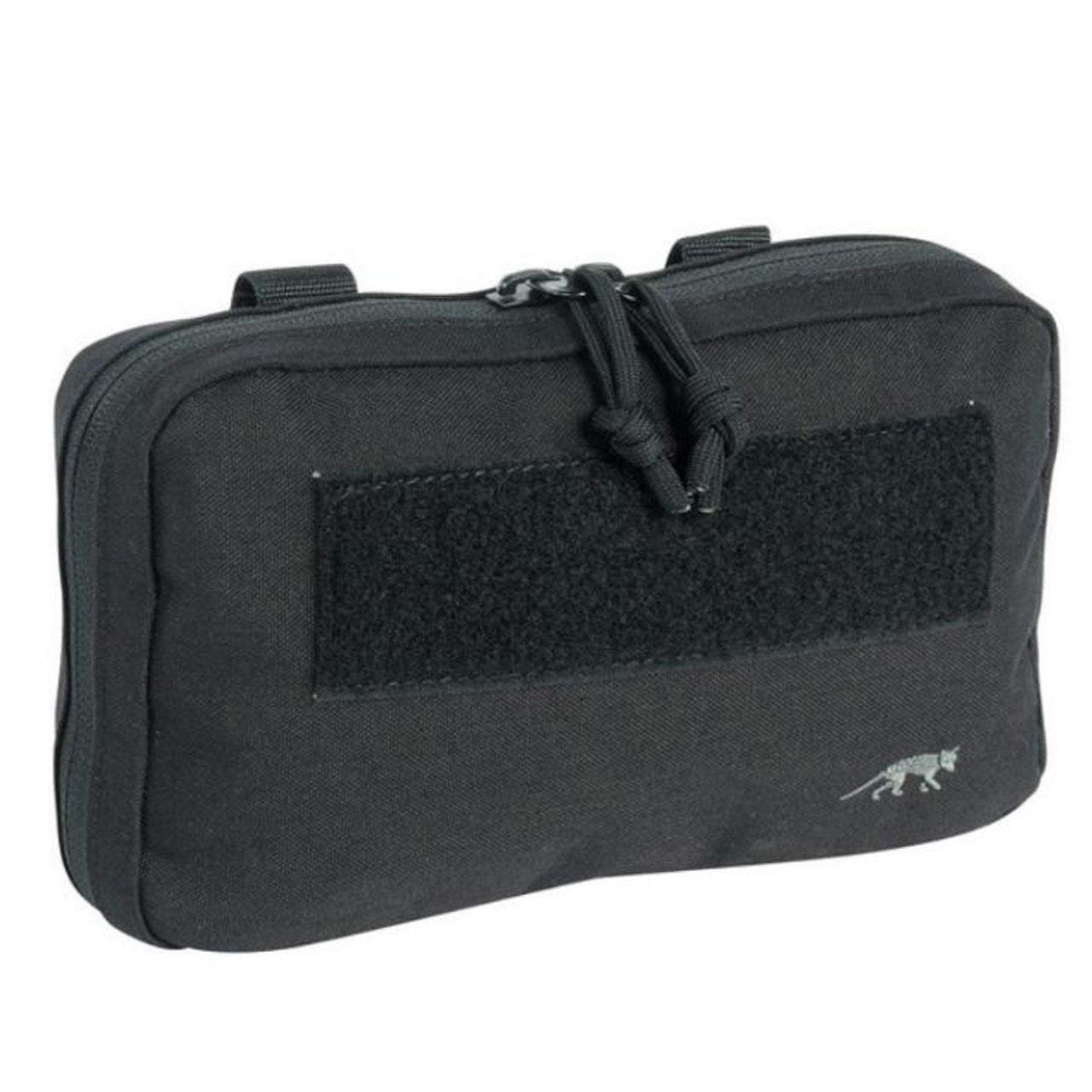 This expansive version of the TT Admin Pouch stores all your must-have items for lightning-fast access. It's the perfect combination of protection and accessibility, so you can be confident you're ready for any situation. www.defenceqstore.com.au black front view