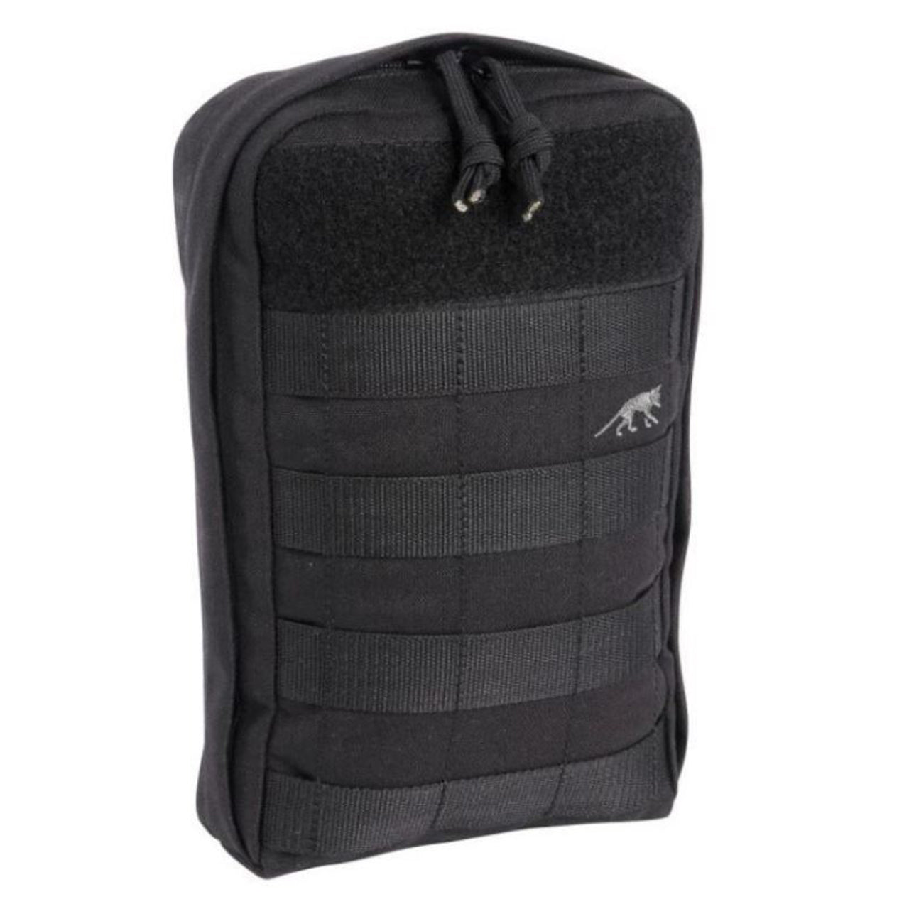 Take your tactical game to the next level with the Tasmanian Tiger Tactical Pouch 7! Ideal for adding extra gear, first aid supplies, communication devices and more - this universal accessory pouch is a must-have. Outfit yourself with confidence. www.defenceqstore.com.au black front