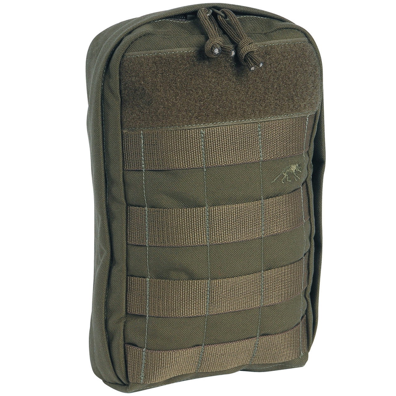 Take your tactical game to the next level with the Tasmanian Tiger Tactical Pouch 7! Ideal for adding extra gear, first aid supplies, communication devices and more - this universal accessory pouch is a must-have. Outfit yourself with confidence. www.defenceqstore.com.au olive front