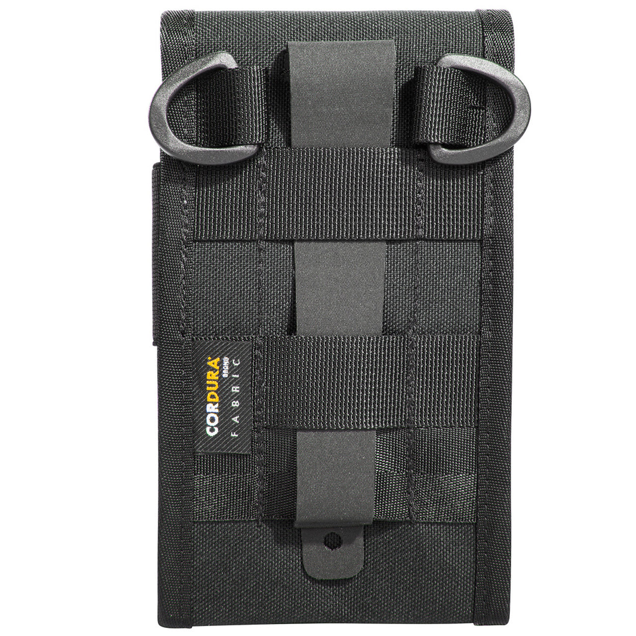 Durable protection for your smartphone with padded reinforcement and four choice sizes. Our tactical phone cover features a MOLLE system for secure carrying - get ready for the ultimate phone protection! Stay protected in style. www.defenceqstore.com.au back view for sizes xl and 2xl